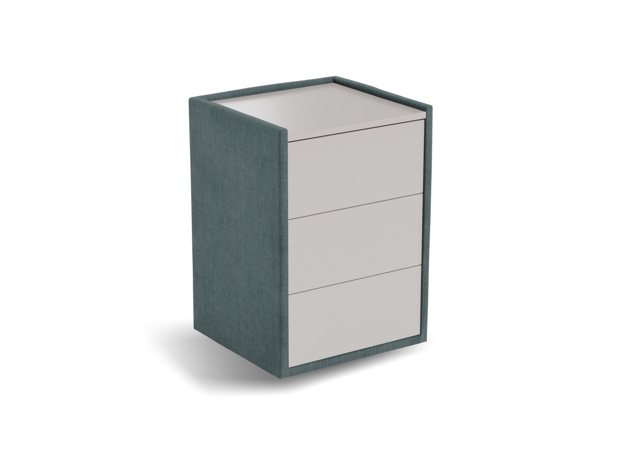 Nachtkastje Roy | Front taupe | Cape | grijsblauw