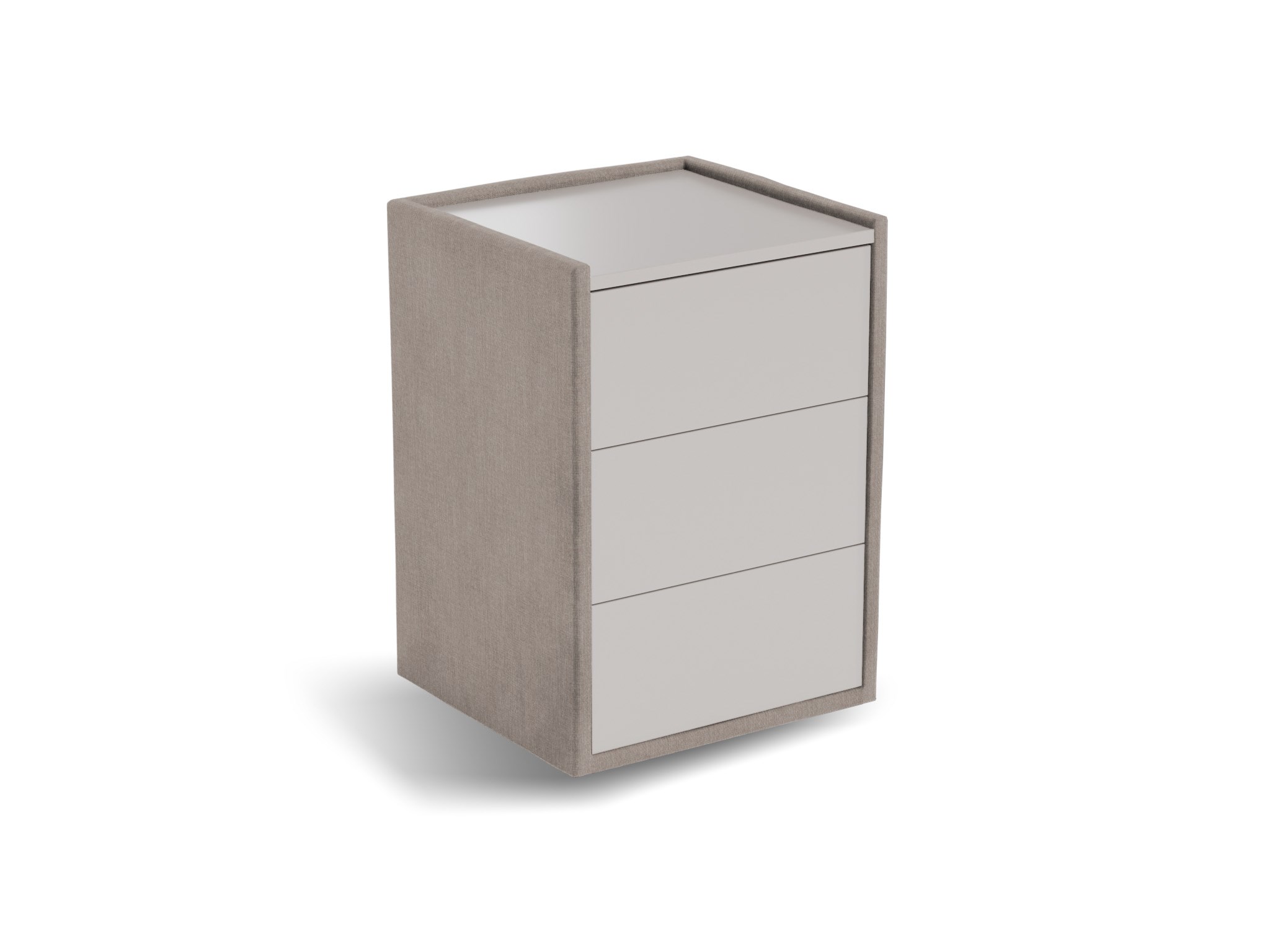 Nachtkastje Roy | Front taupe | Cape | lever