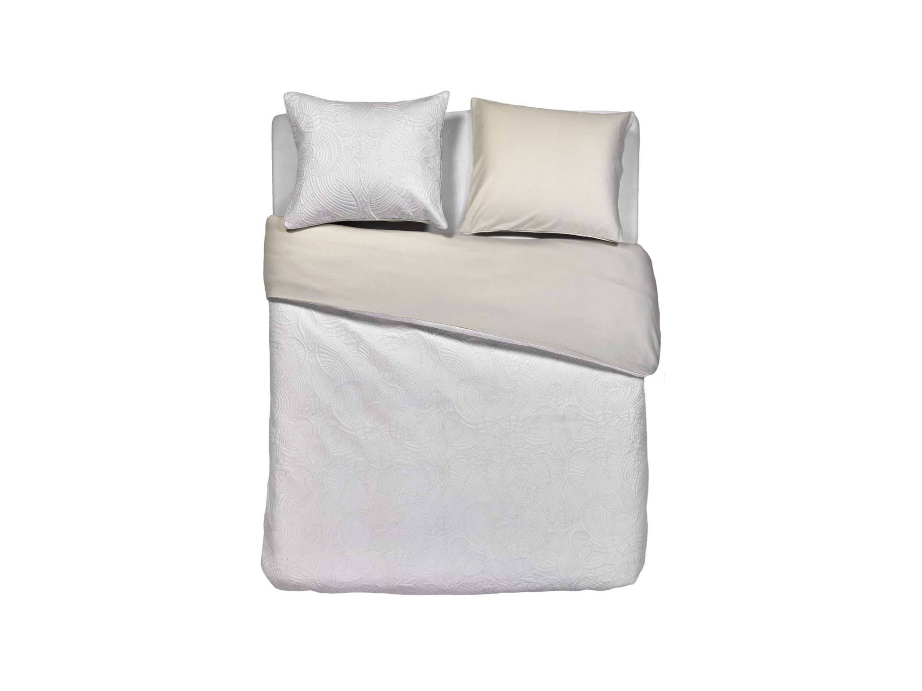 Dekbedovertrek Embroidered Dodo Ivory | 240 x 200/200 cm