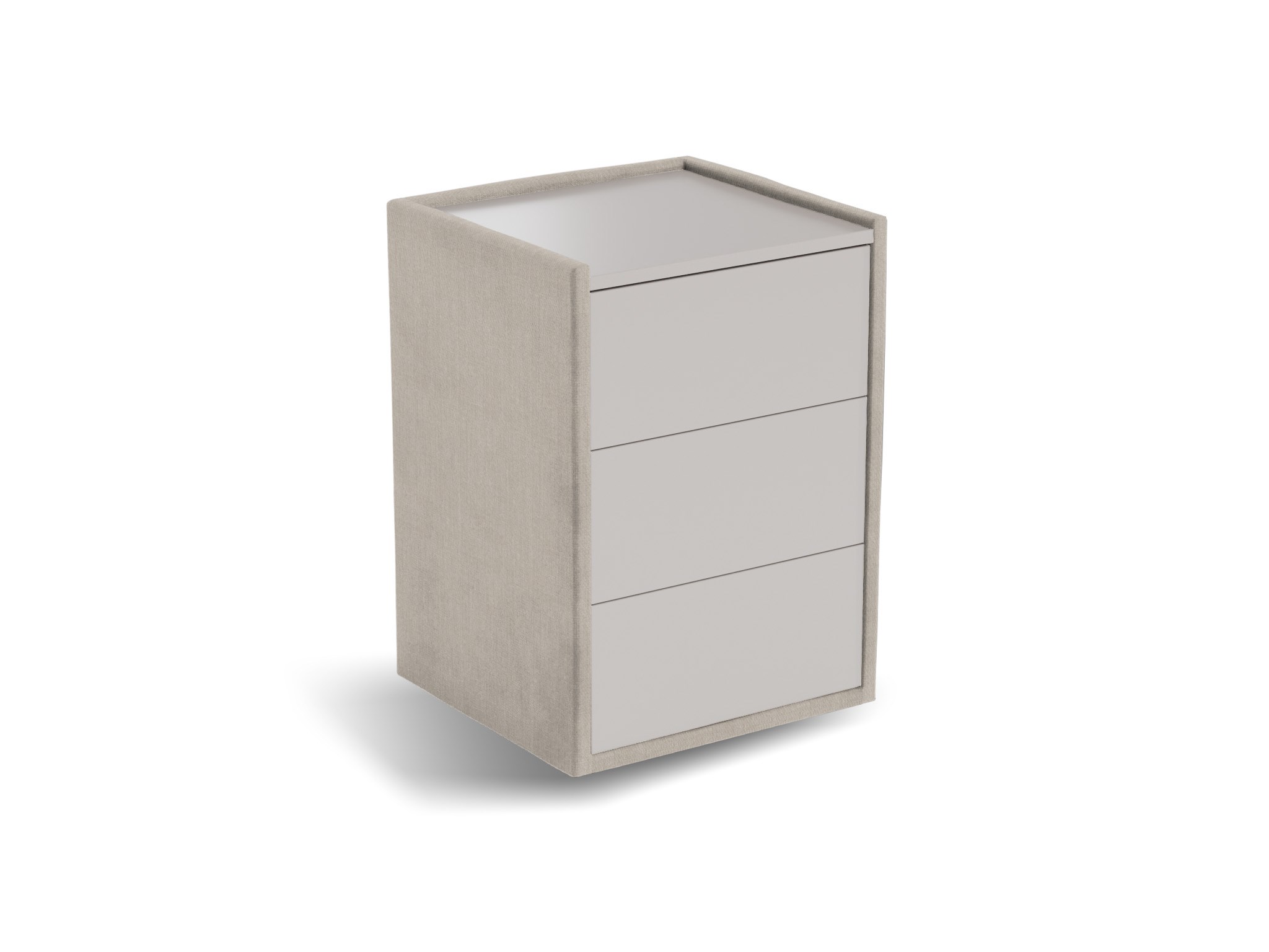 Nachtkastje Roy | Front taupe | Cape | naturel