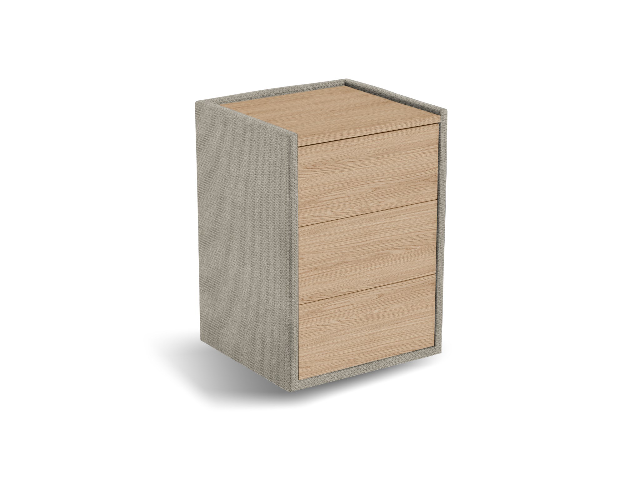 Nachtkastje Roy | Front eiken | Mito | zand