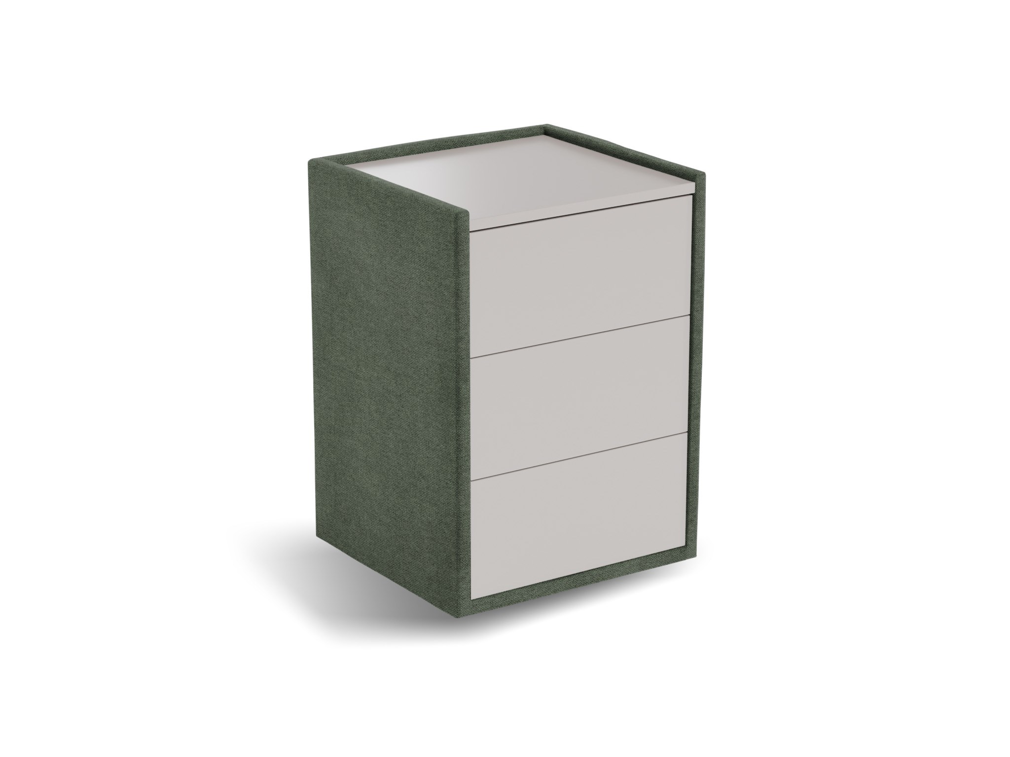 Nachtkastje Roy | Front taupe | Cyber | kaki
