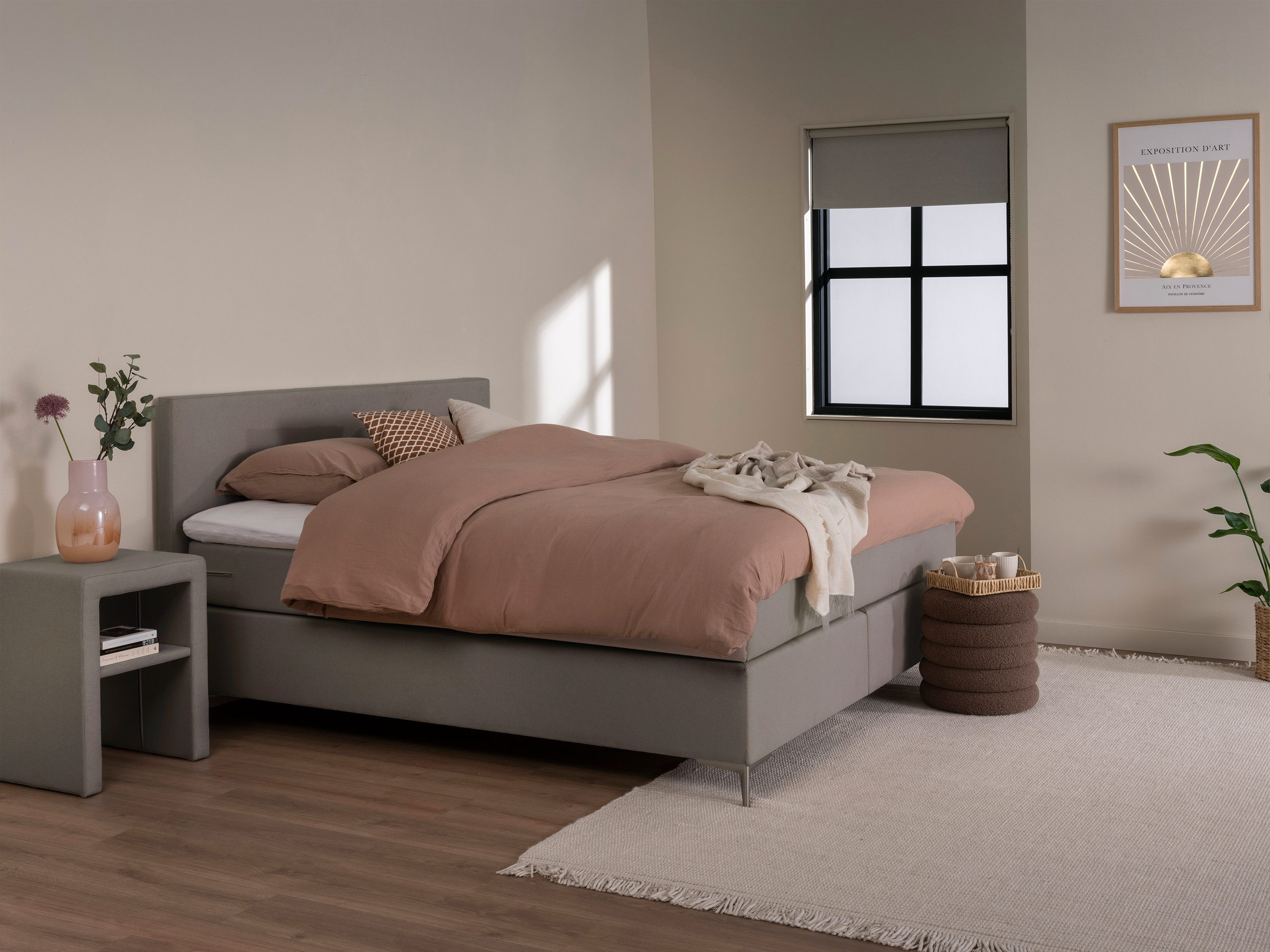 TotaalBED Boxspring Napoli vita voorraad | 140 x 200 cm