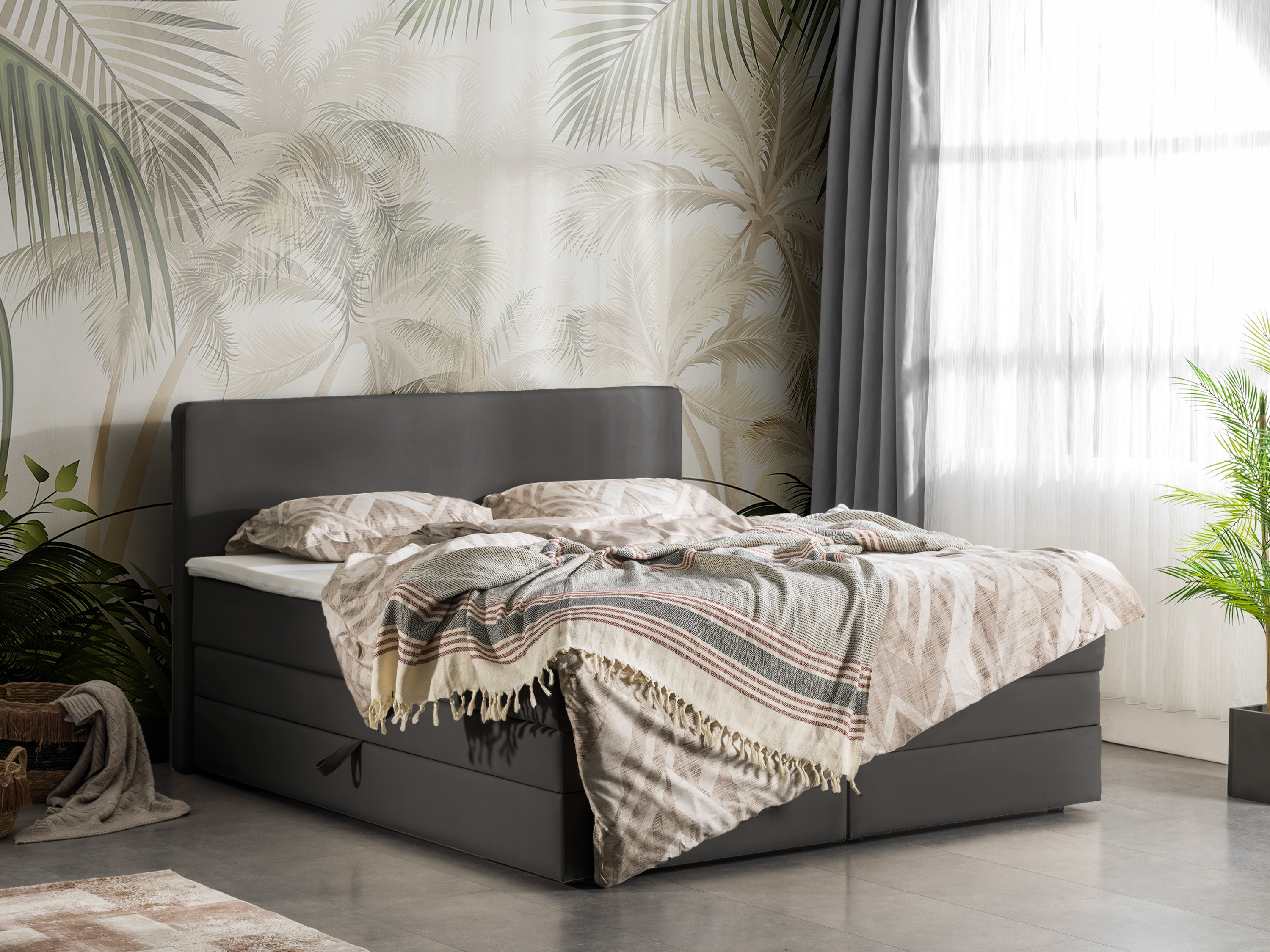 TotaalBED Opbergboxspring Bremen met klep