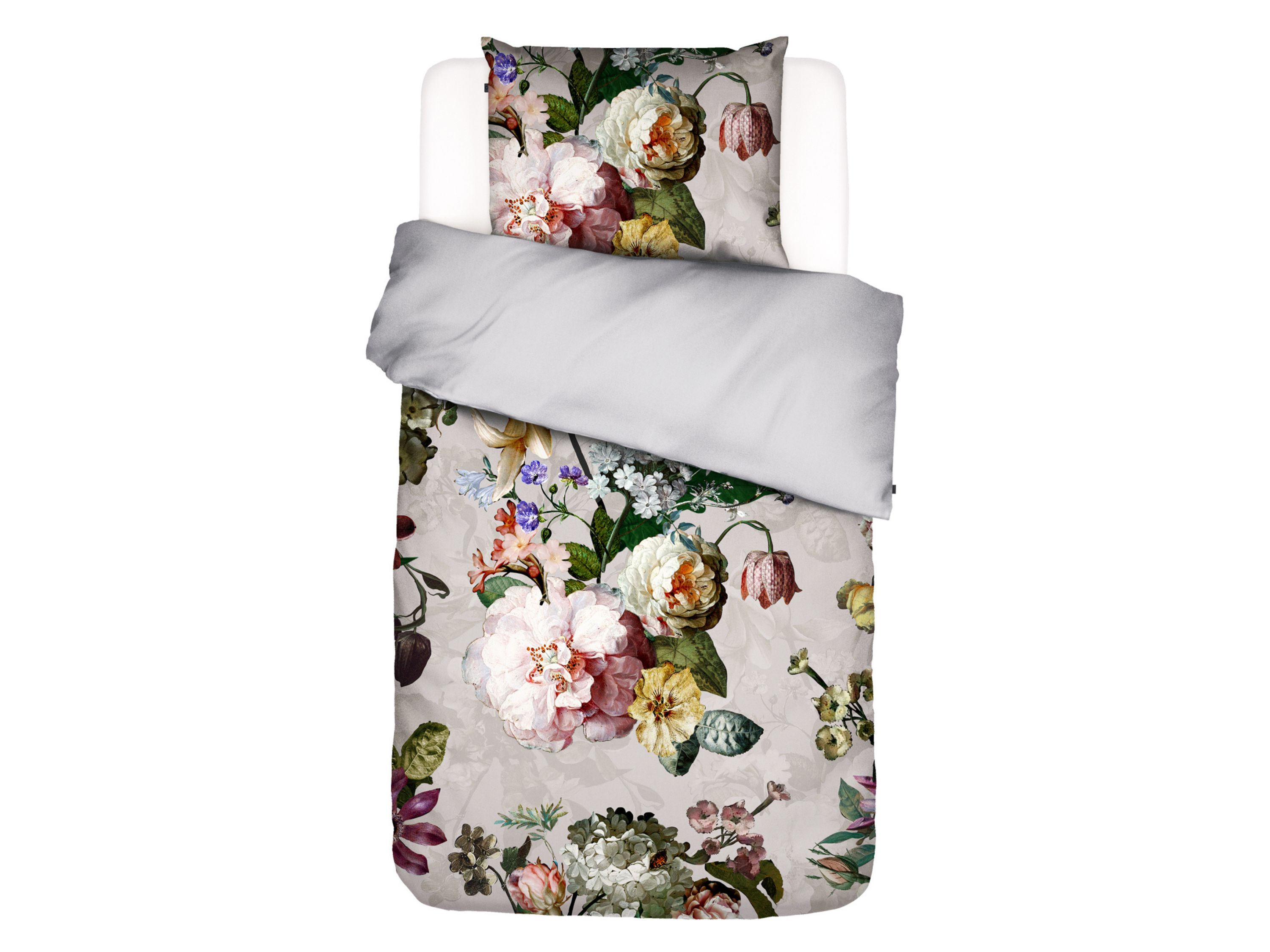 TotaalBED Dekbedovertrek Fleur White 140 x 200/220 cm