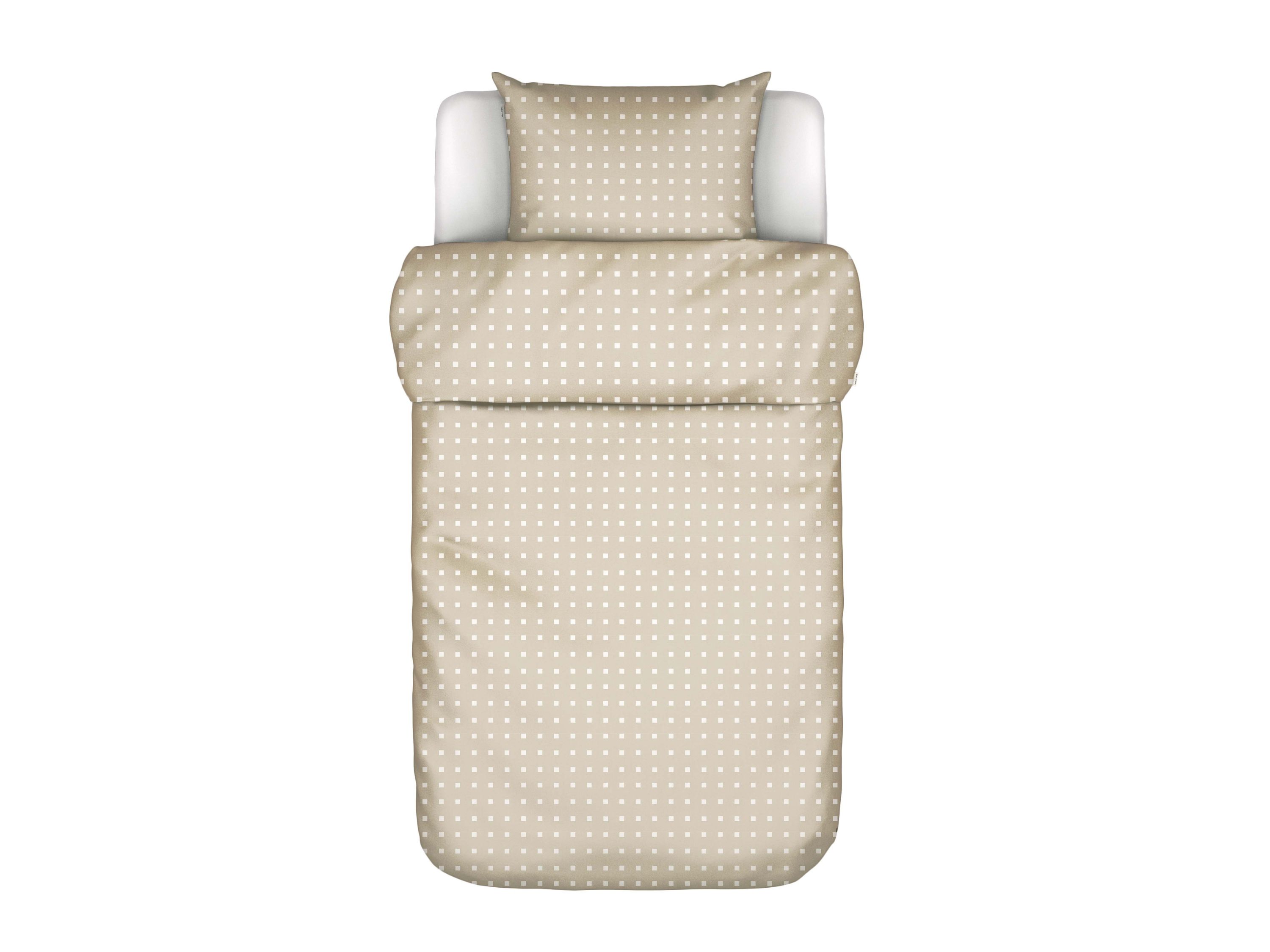 Dekbedovertrek Iben Dark sand | 140 x 200/220