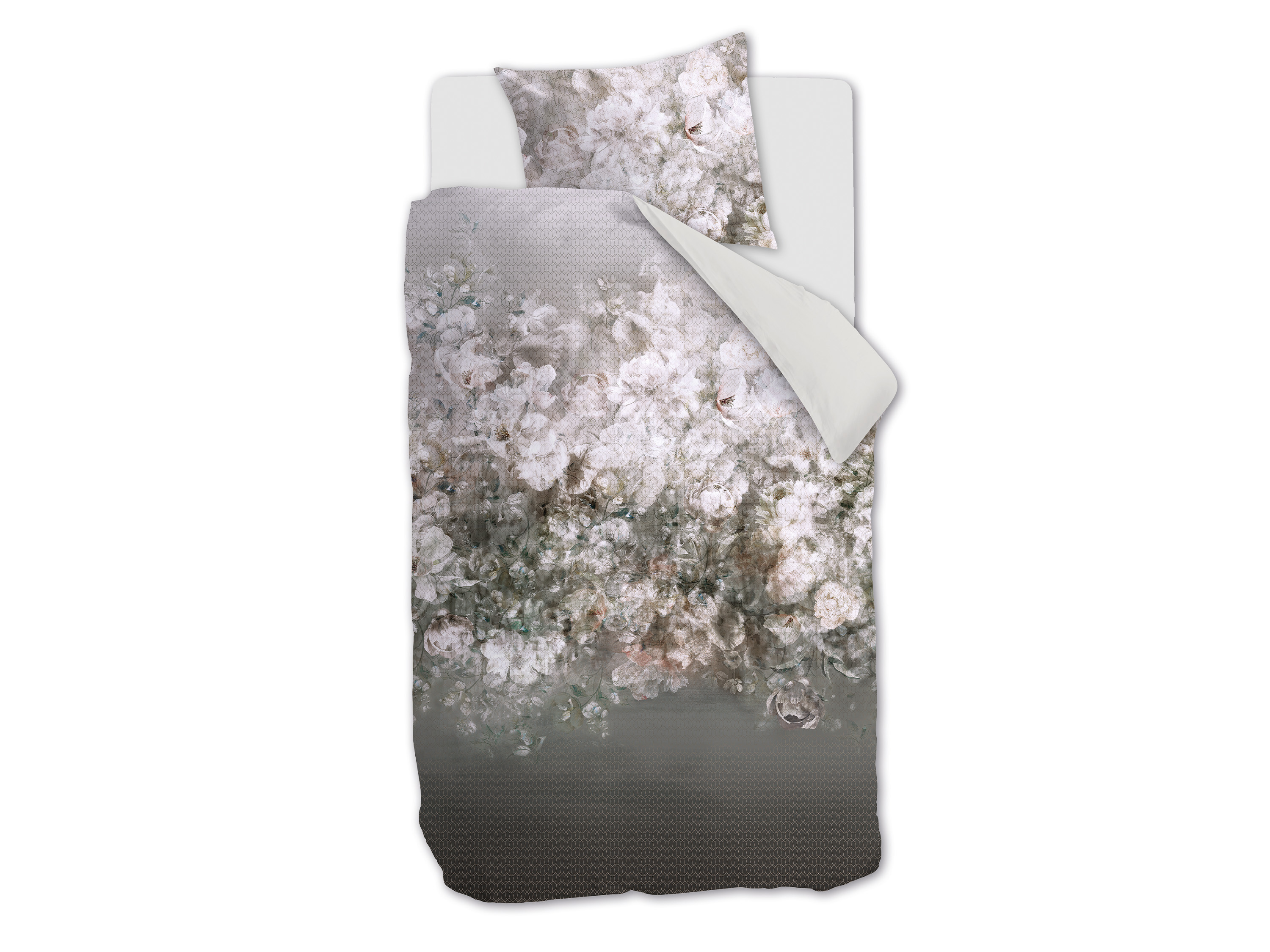 Dekbedovertrek Patiencia Grey | 140 x 200/220 cm