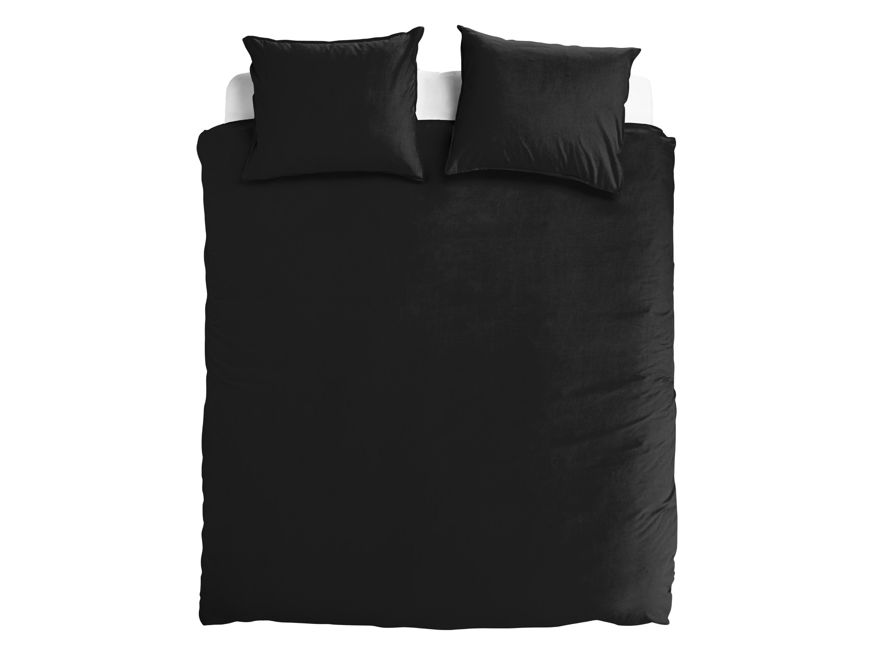 TotaalBED Dekbedovertrek Noa Antraciet 140 x 200/220 cm