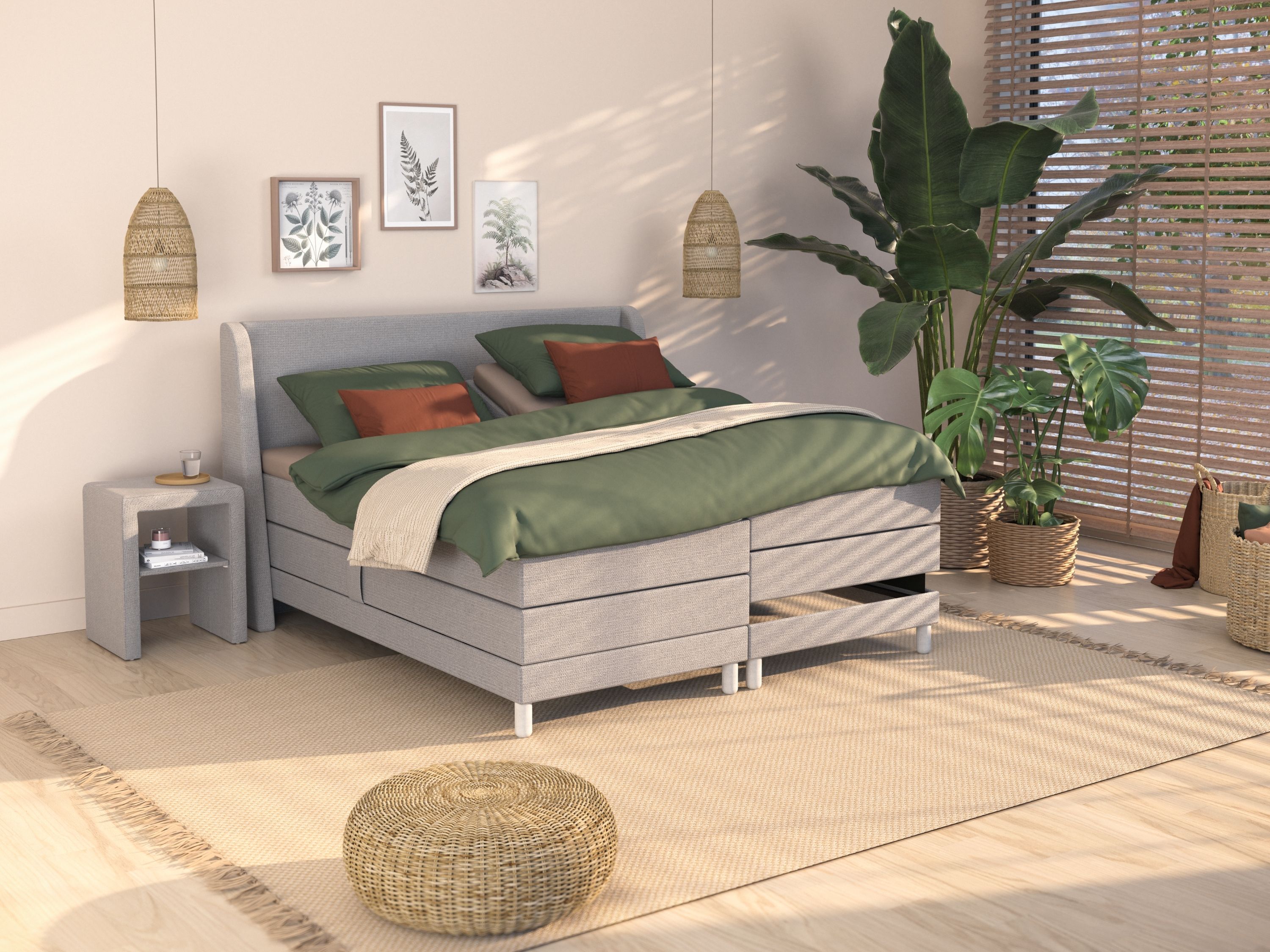 TotaalBED Boxspring Maloren elektrisch