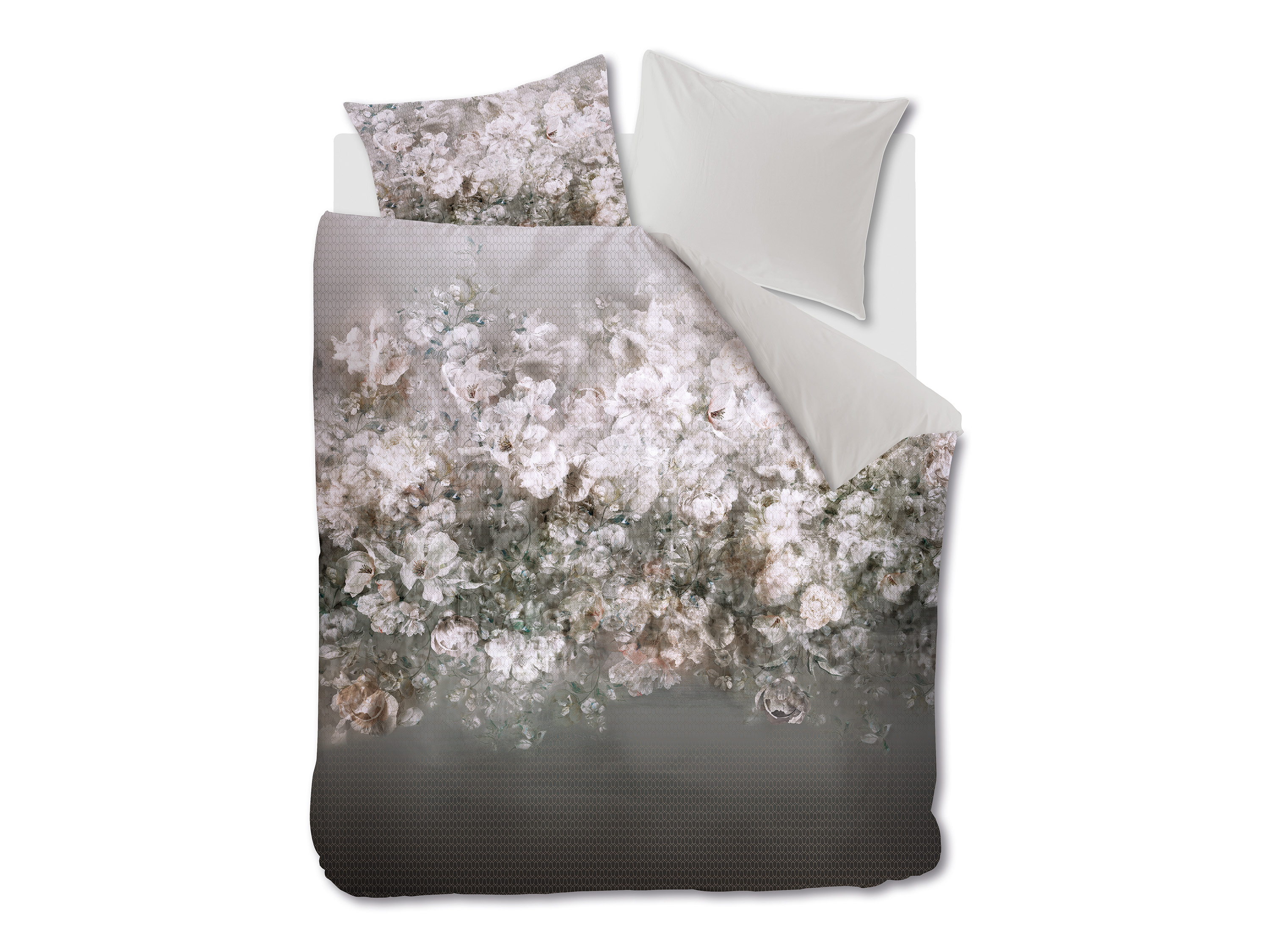 Dekbedovertrek Patiencia Grey | 200 x 200/220 cm