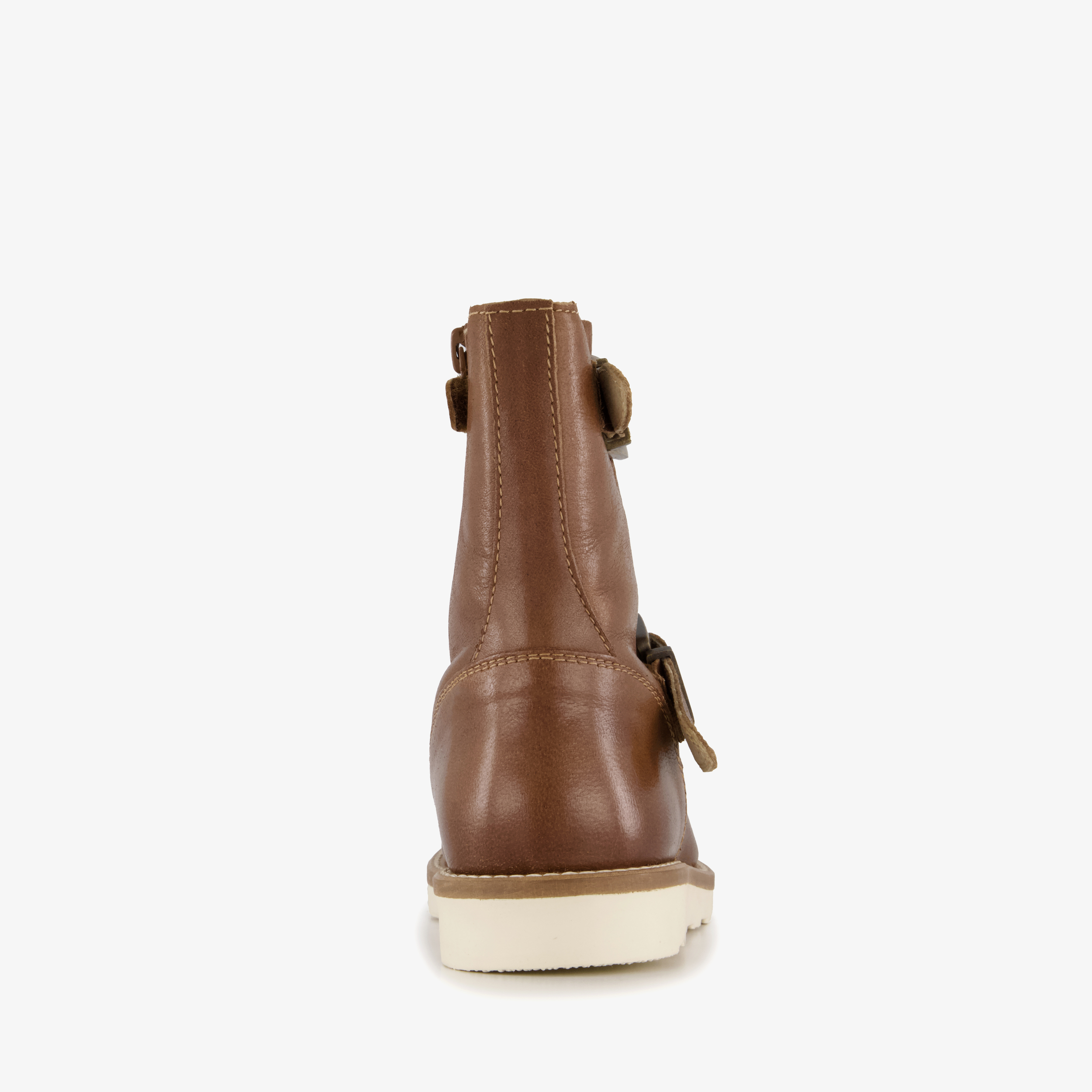 Groot leren jongens boots cognac – foto 2