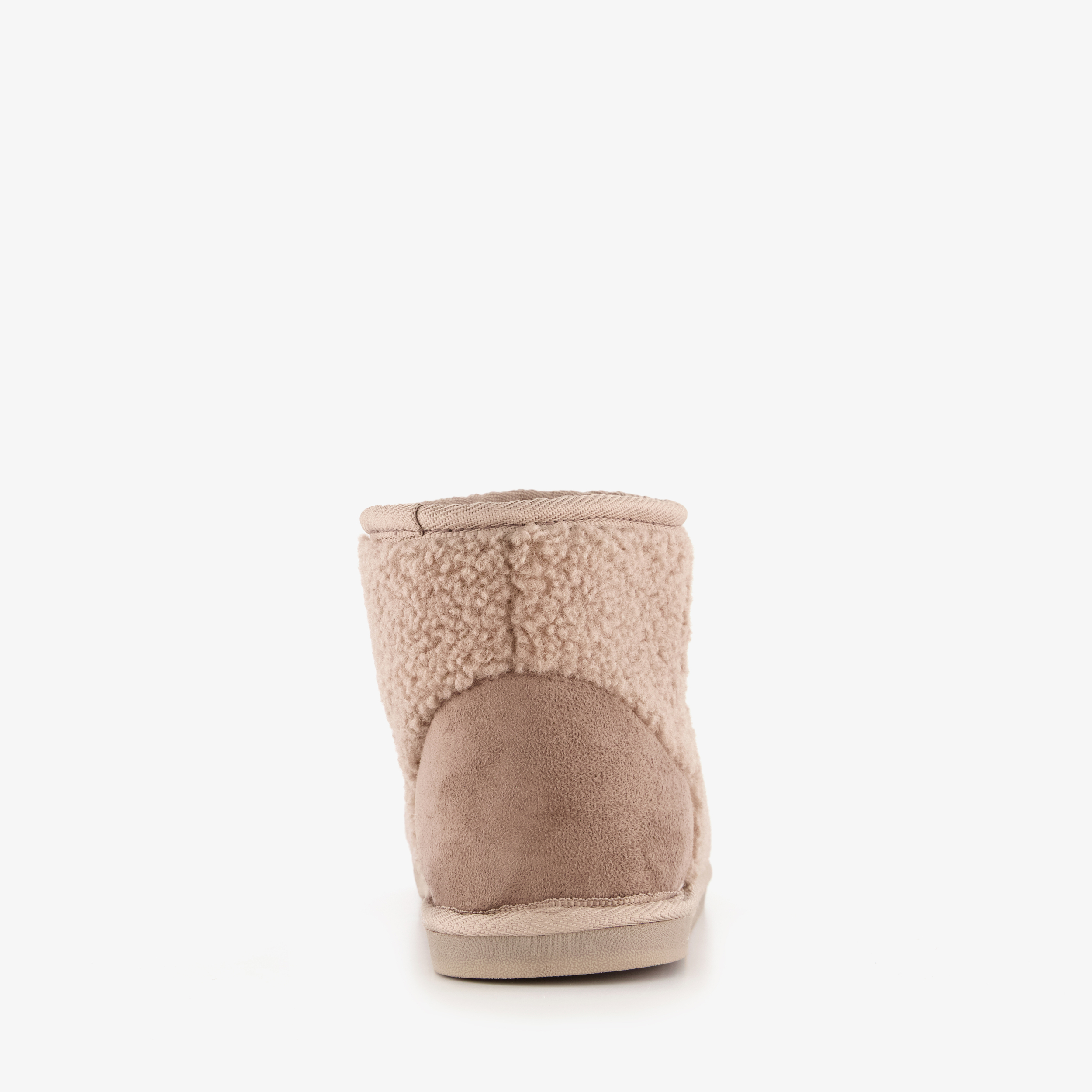 Thu!s gevoerde teddy pantoffels beige dames – foto 2