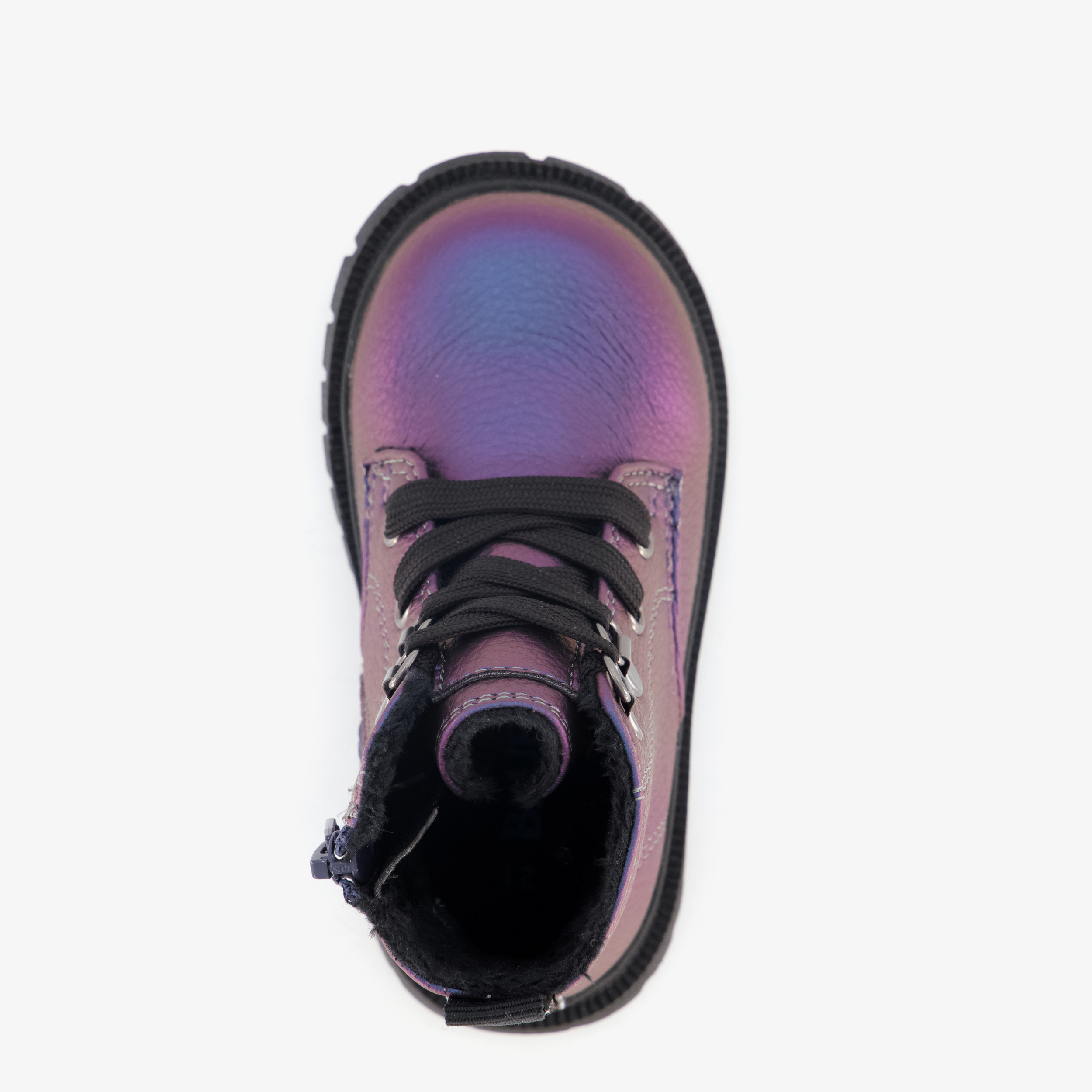 Blue Box meisjes veterboots roze paars veterschoenen – foto 4