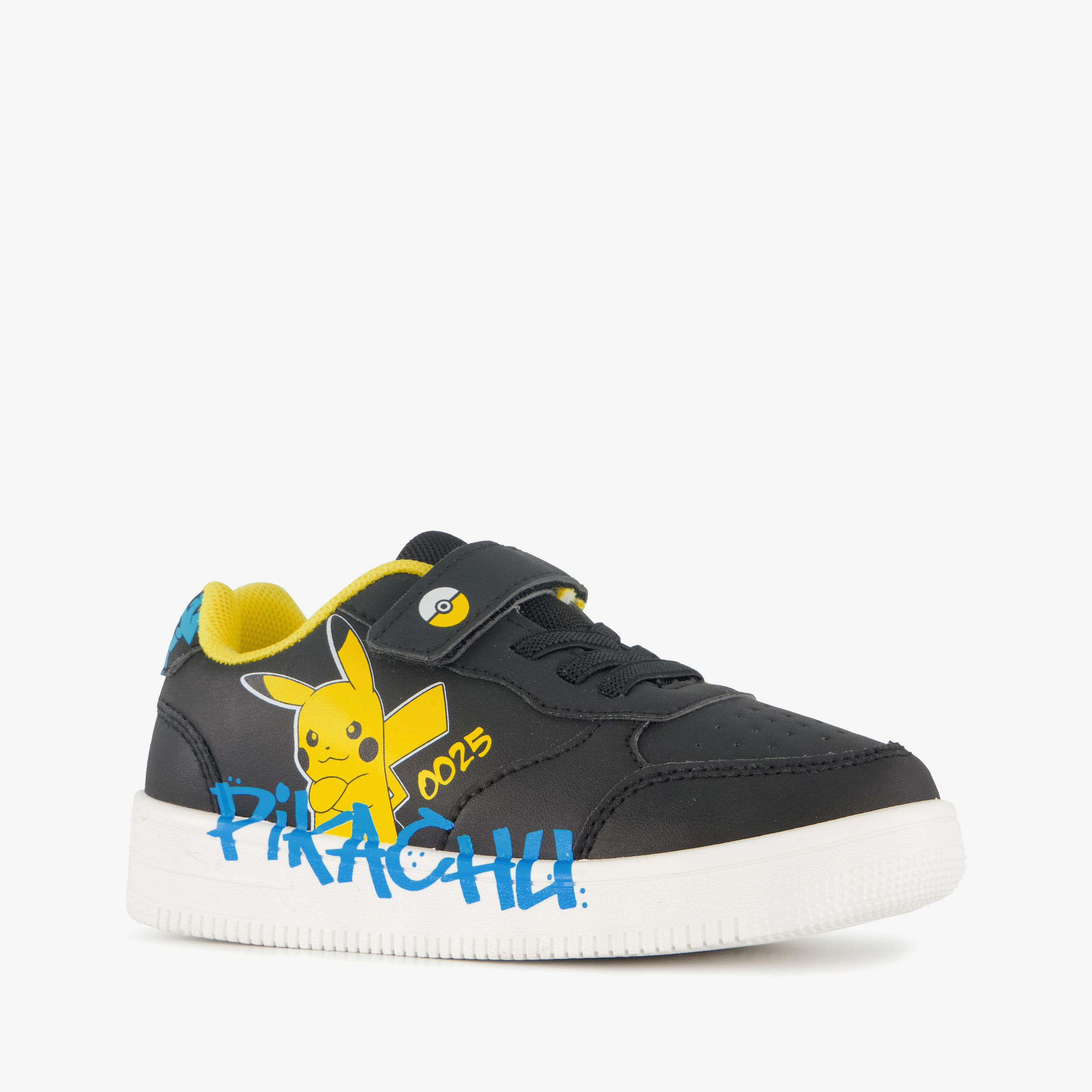 Pokemon jongens sneakers zwart geel