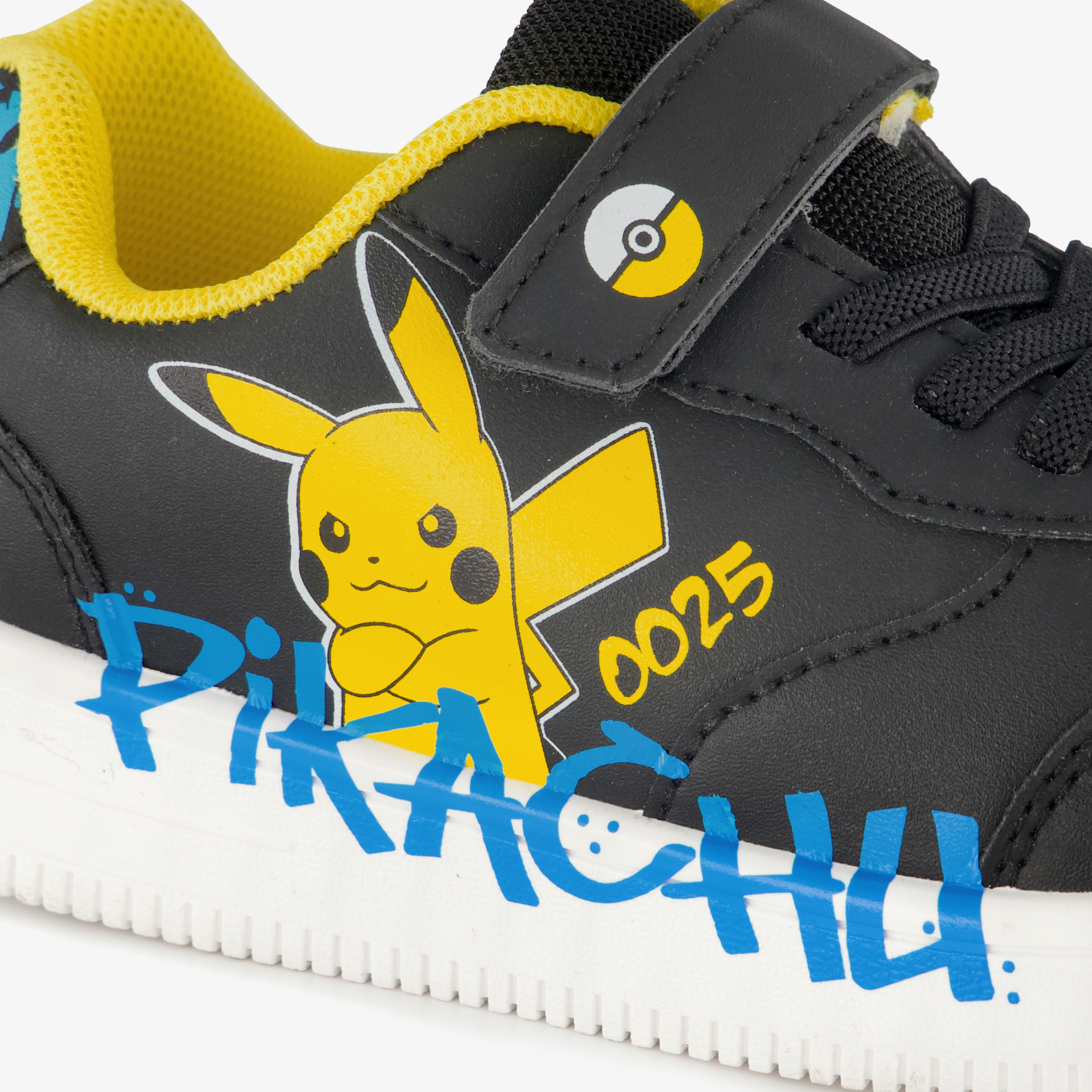 Pokemon jongens sneakers zwart geel – foto 5