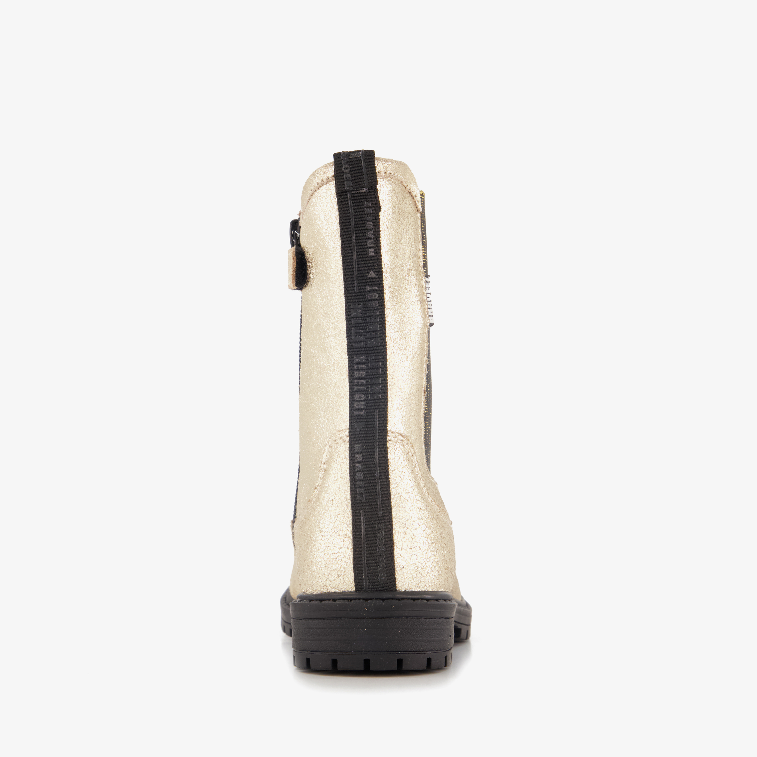 Braqeez leren meisjes Chelsea boots goud – foto 2