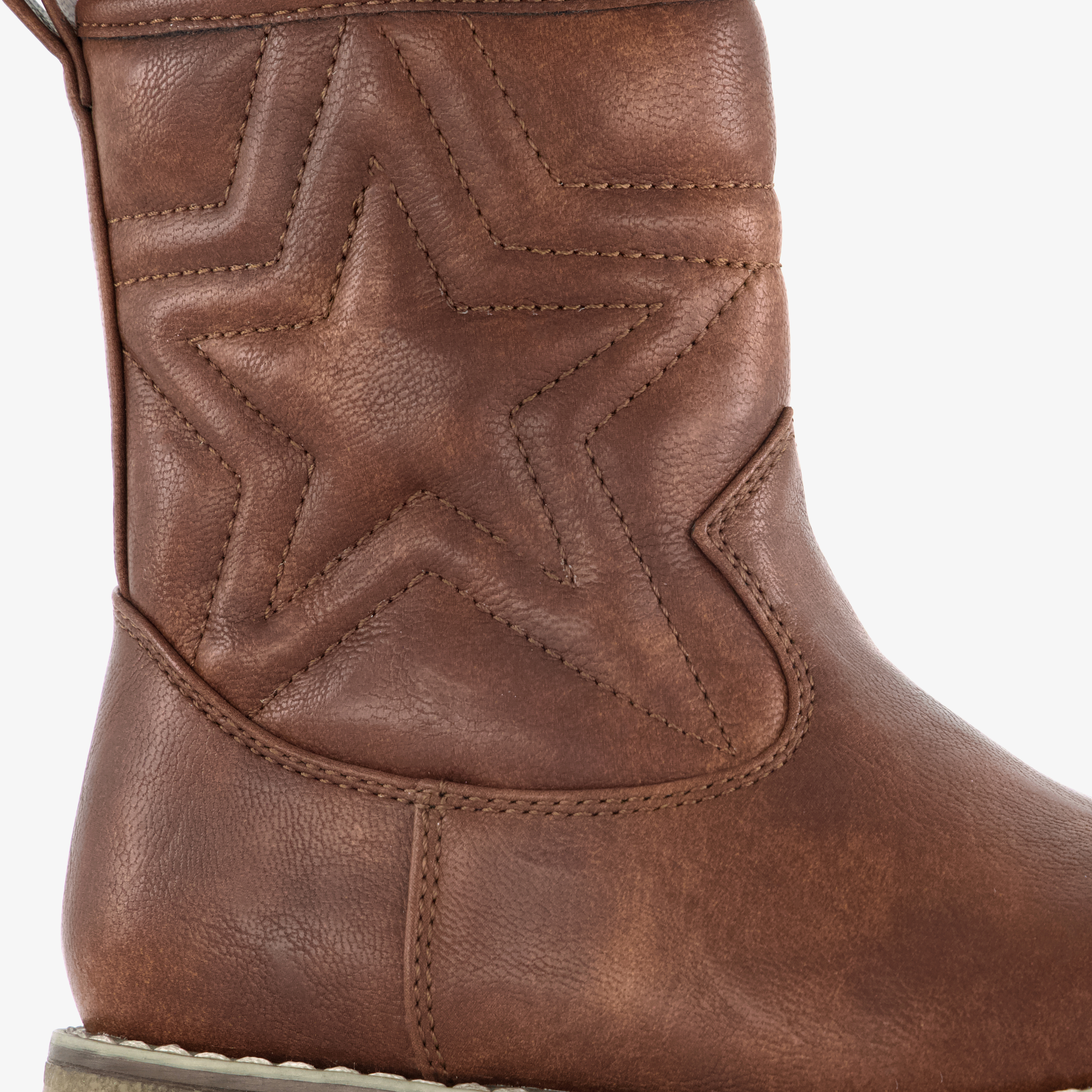 Blue Box meisjes boots met ster bruin enkellaarzen – foto 5