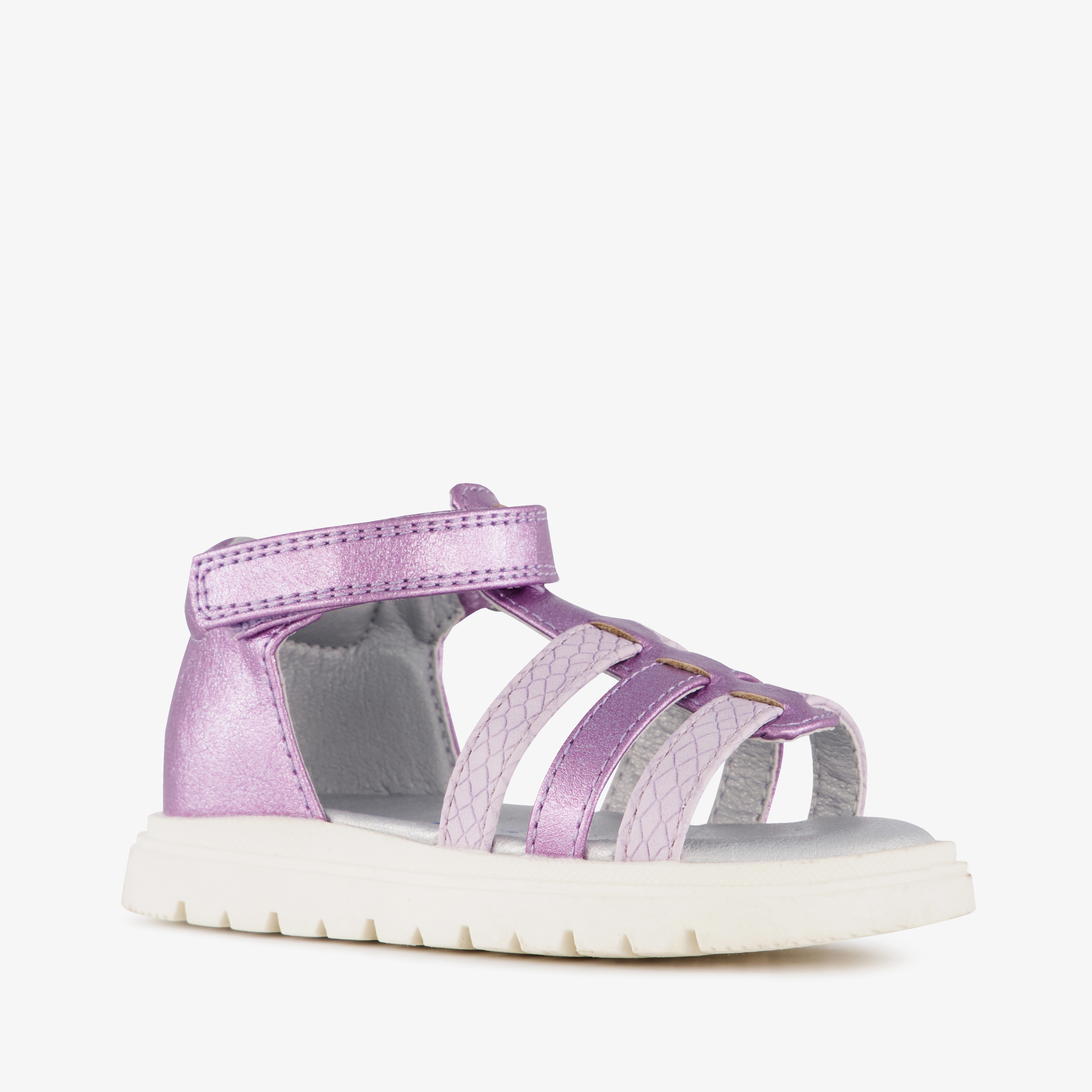 Blue Box meisjes sandalen met glitters paars