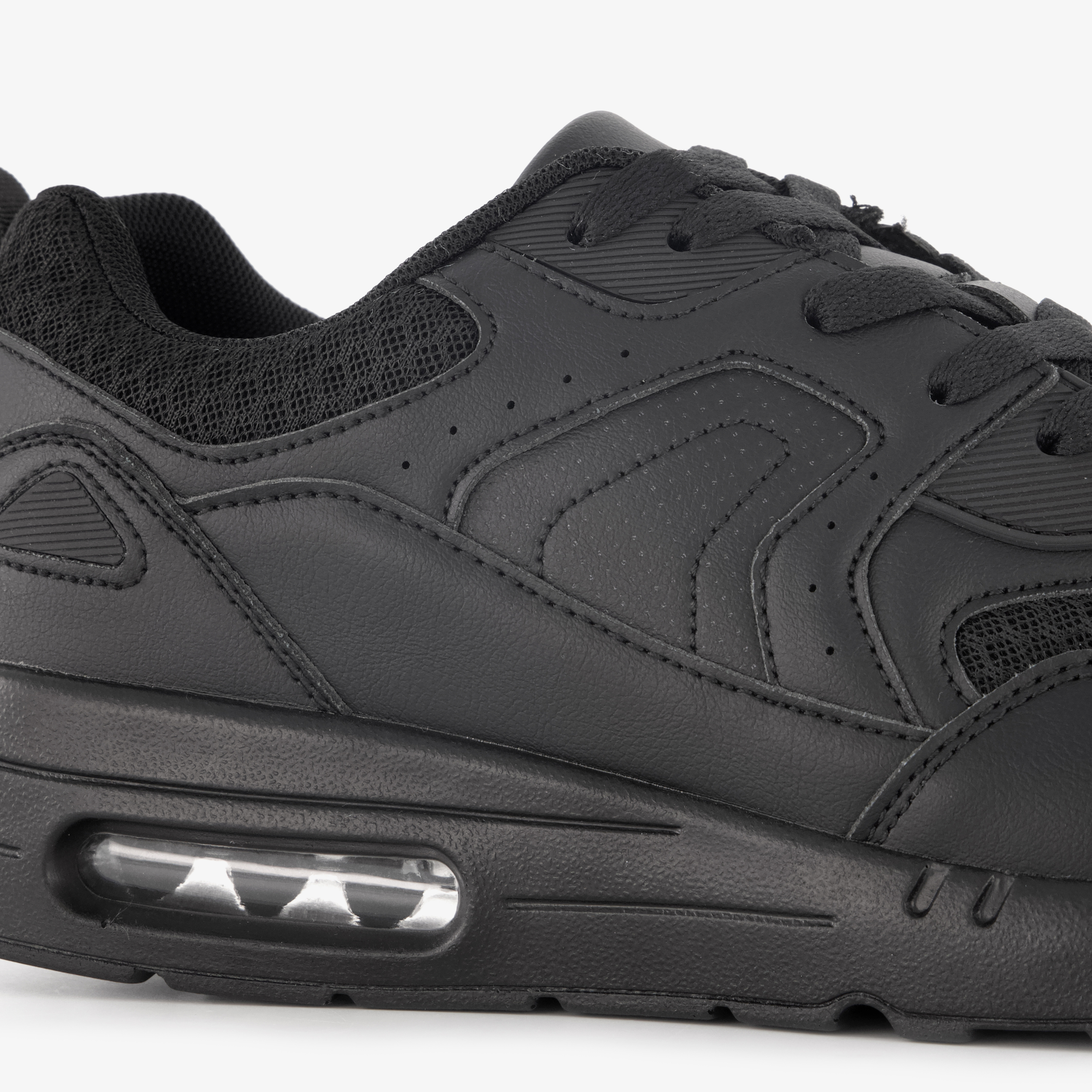 Blue Box heren sneakers met airzool zwart – foto 5