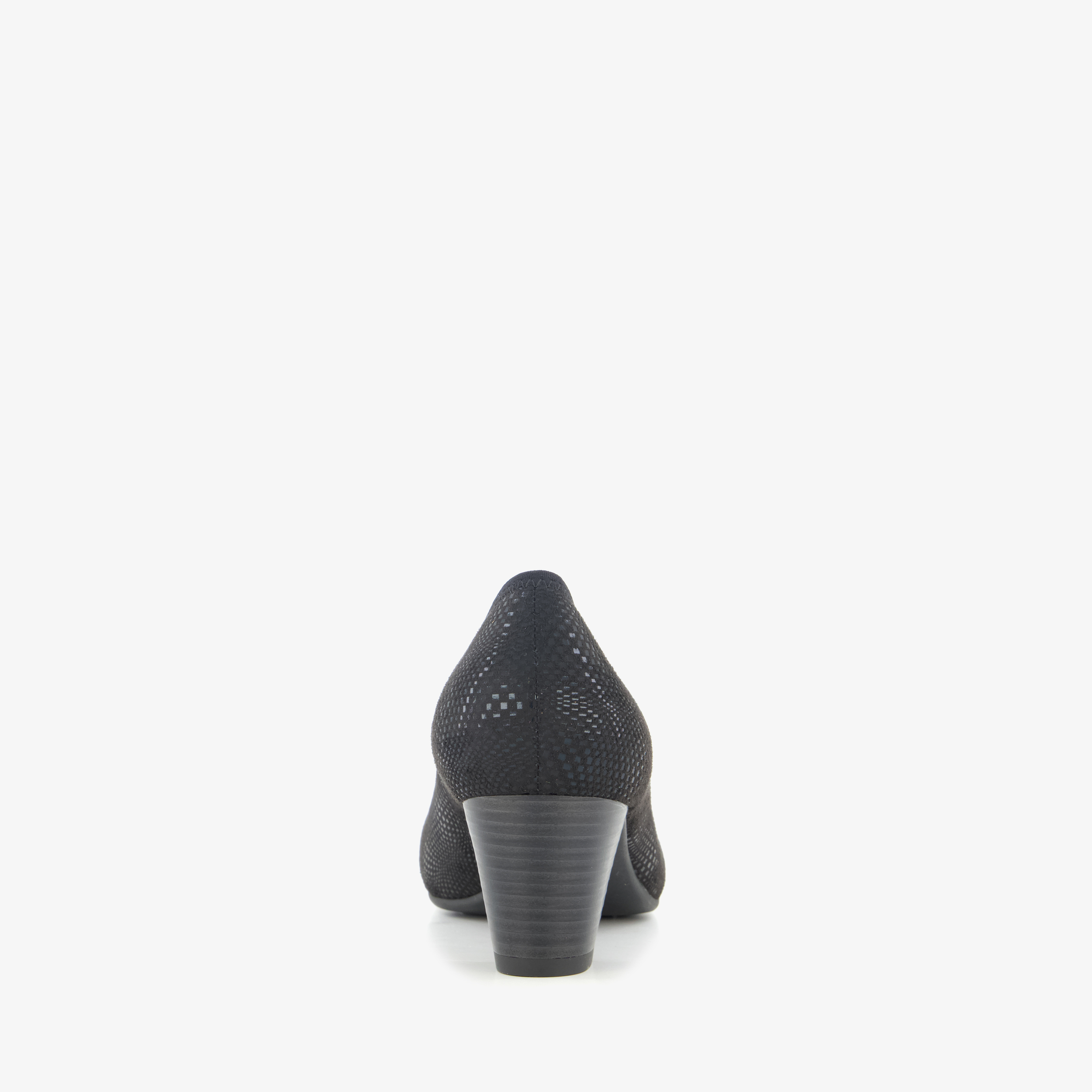 Softline dames pumps met H leest zwart – foto 2