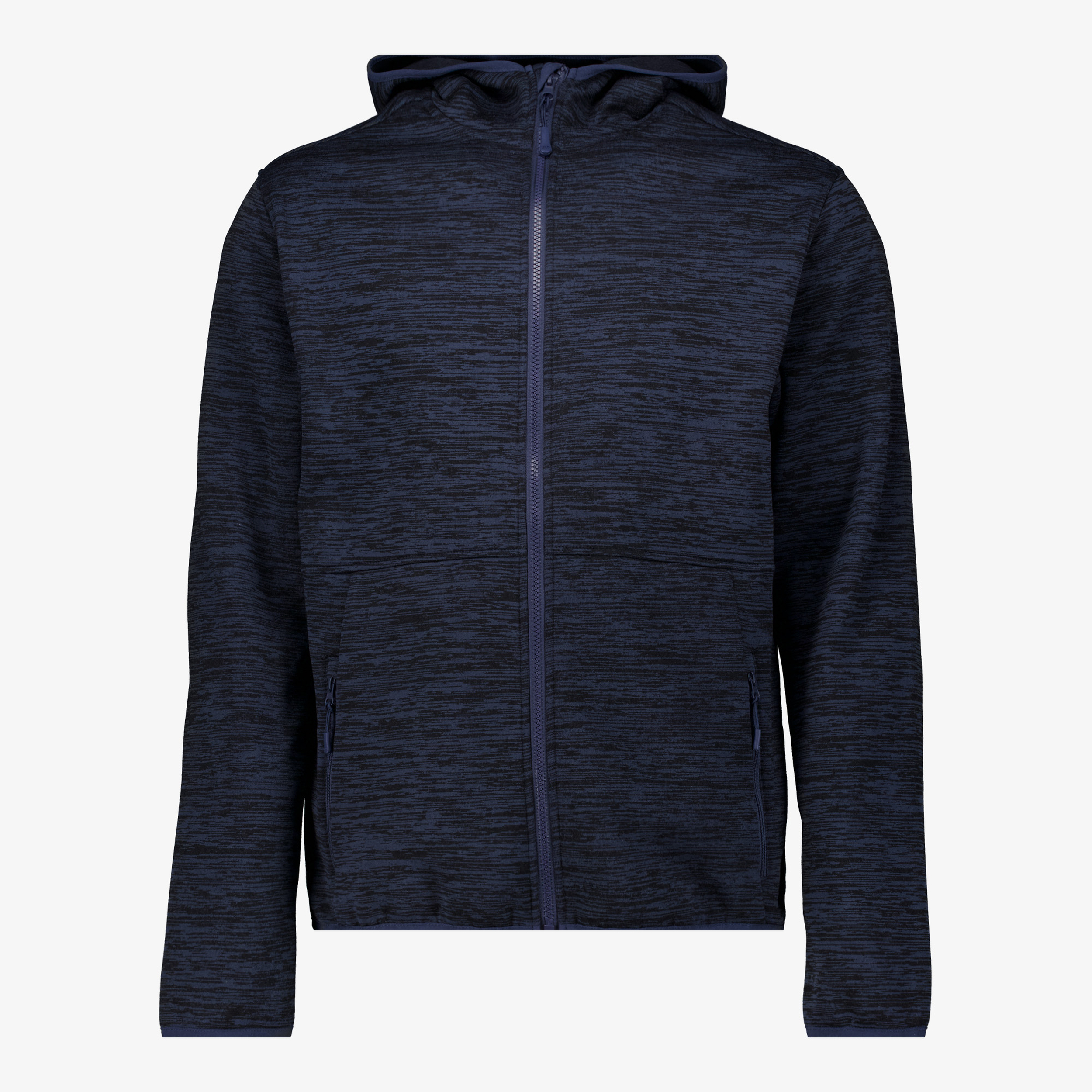 Mountain Peak heren outdoor fleece vest blauw truien & vesten
