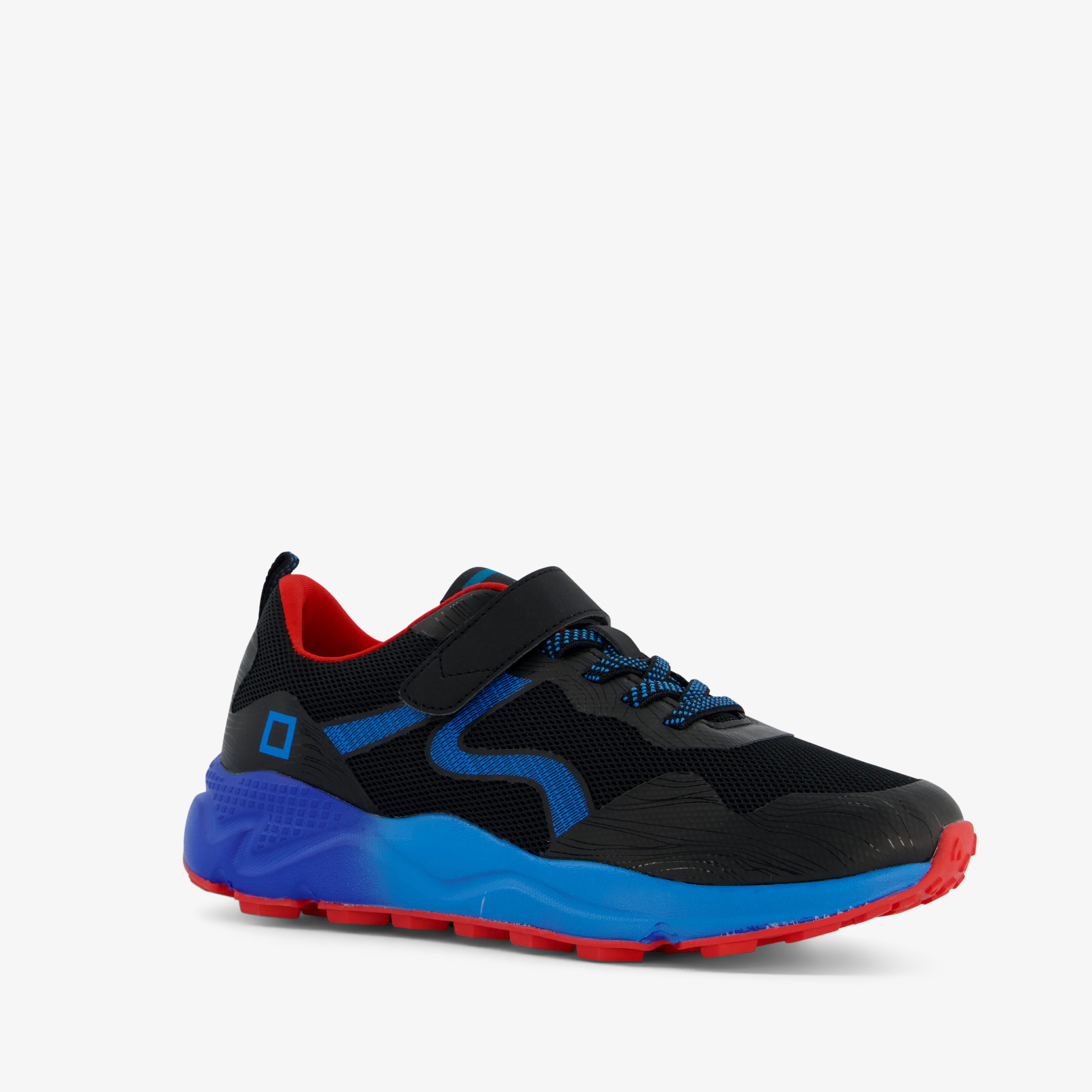 Blue Box jongens sneakers zwart blauw