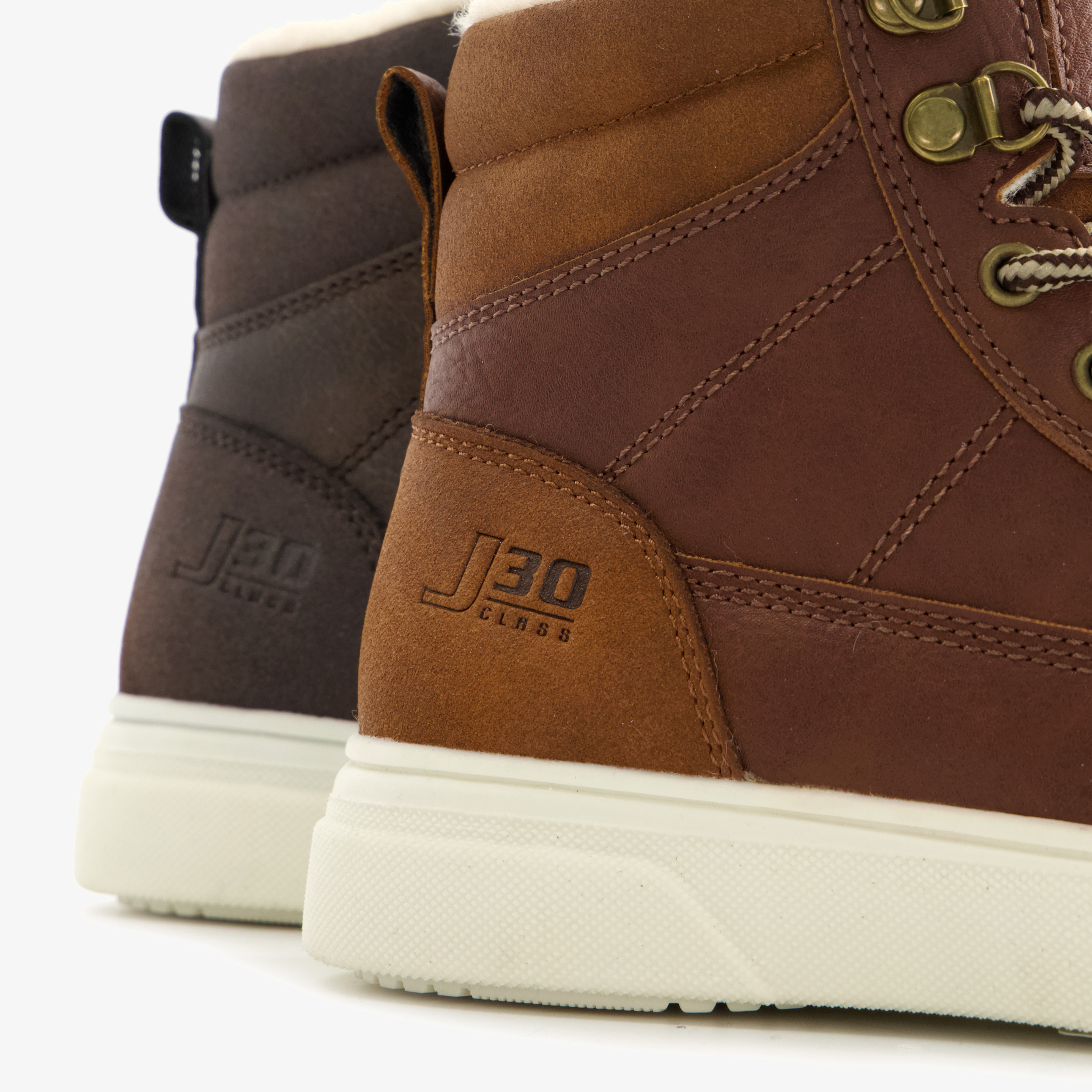 Blue Box gevoerde jongens veterboots bruin – foto 5