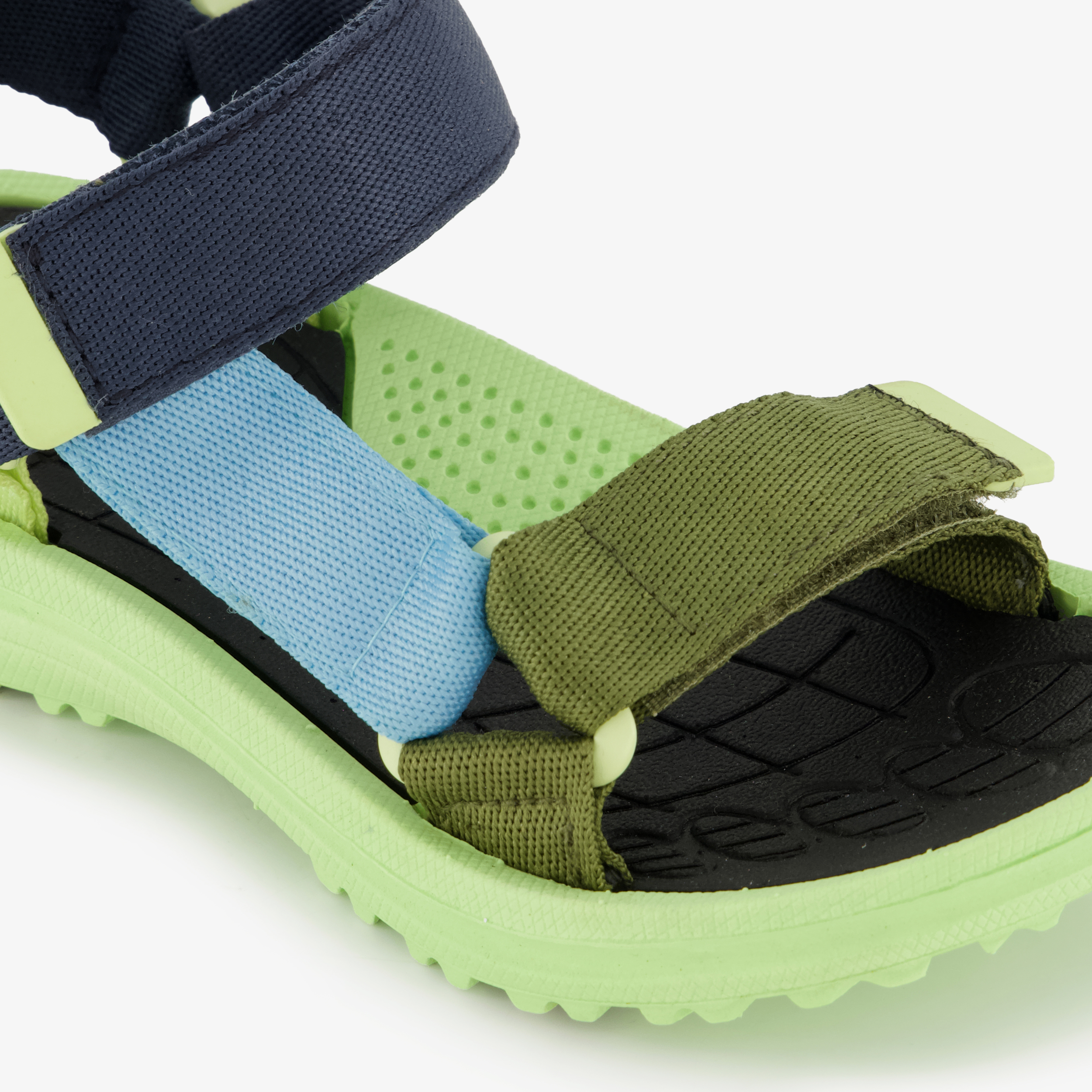 Blue Box jongens sandalen blauw groen – foto 5