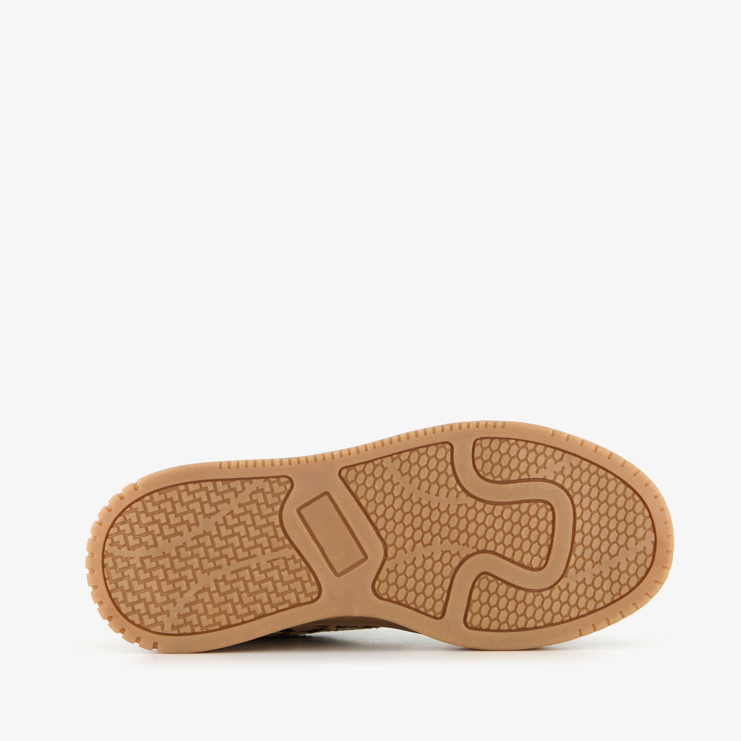 Blue Box meisjes sneakers met panterprint bruin zwart – foto 3