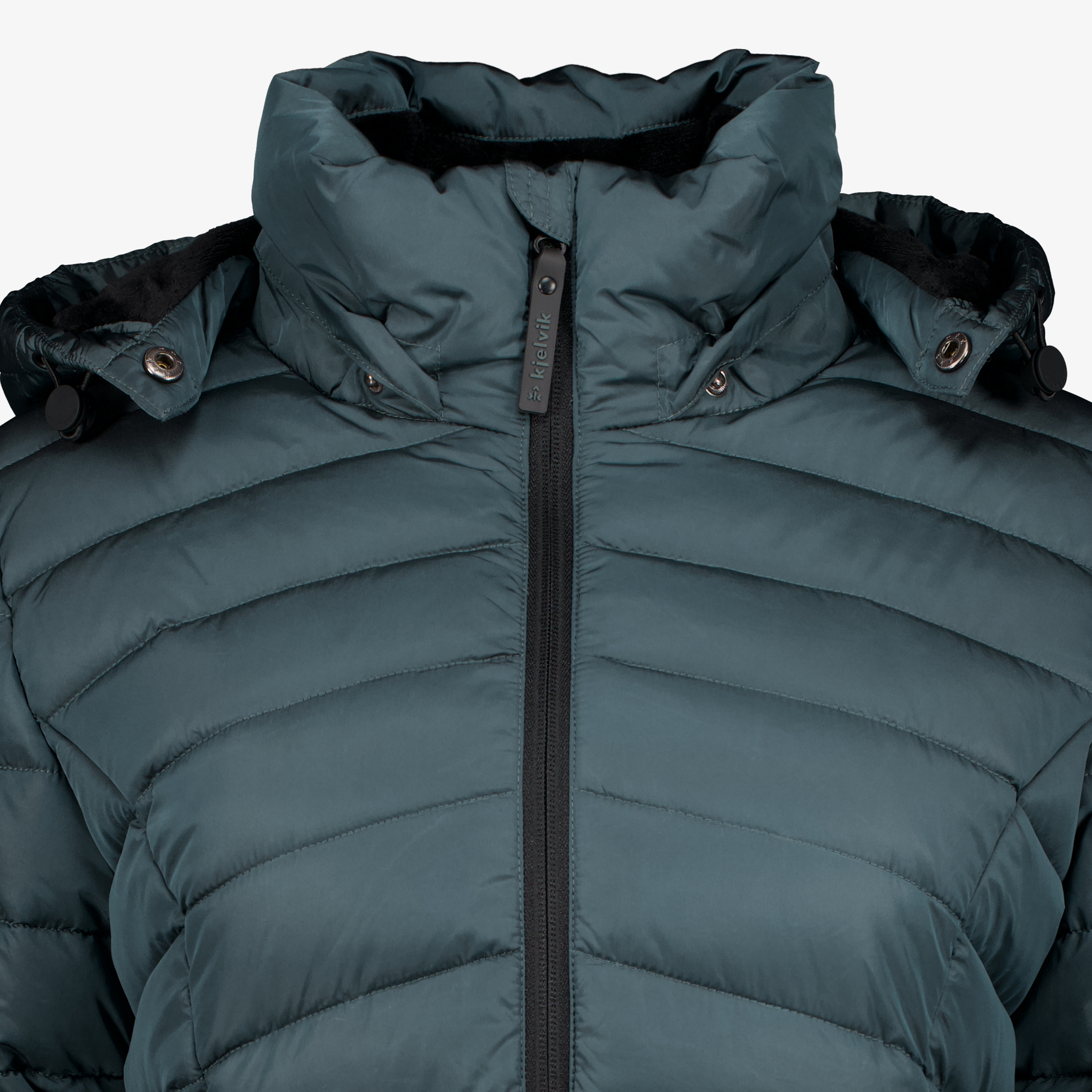 Kjelvik gewatteerde dames outdoor jas blauw jassen – foto 3