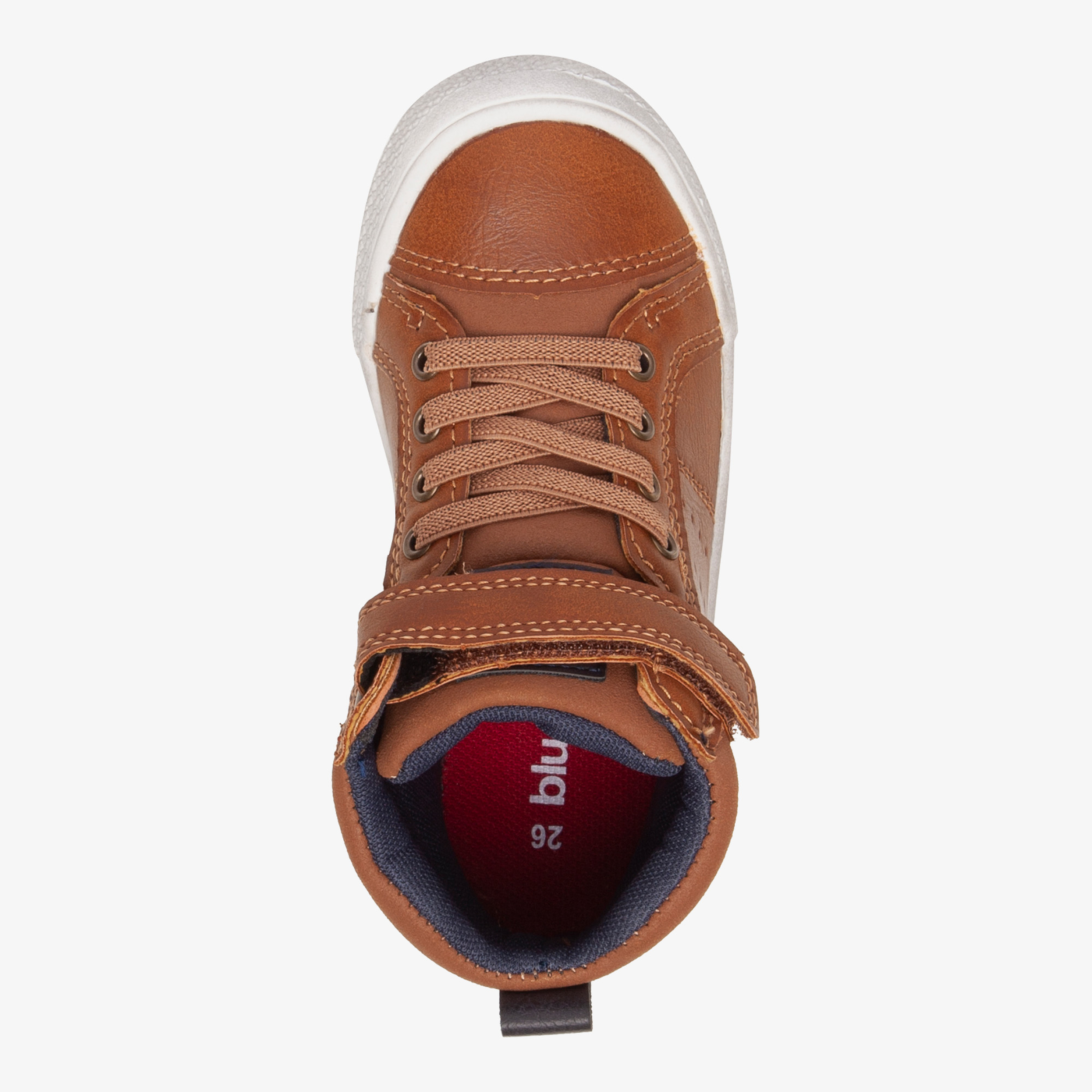 Blue Box jongens veterboots cognac bruin sneakers – foto 4