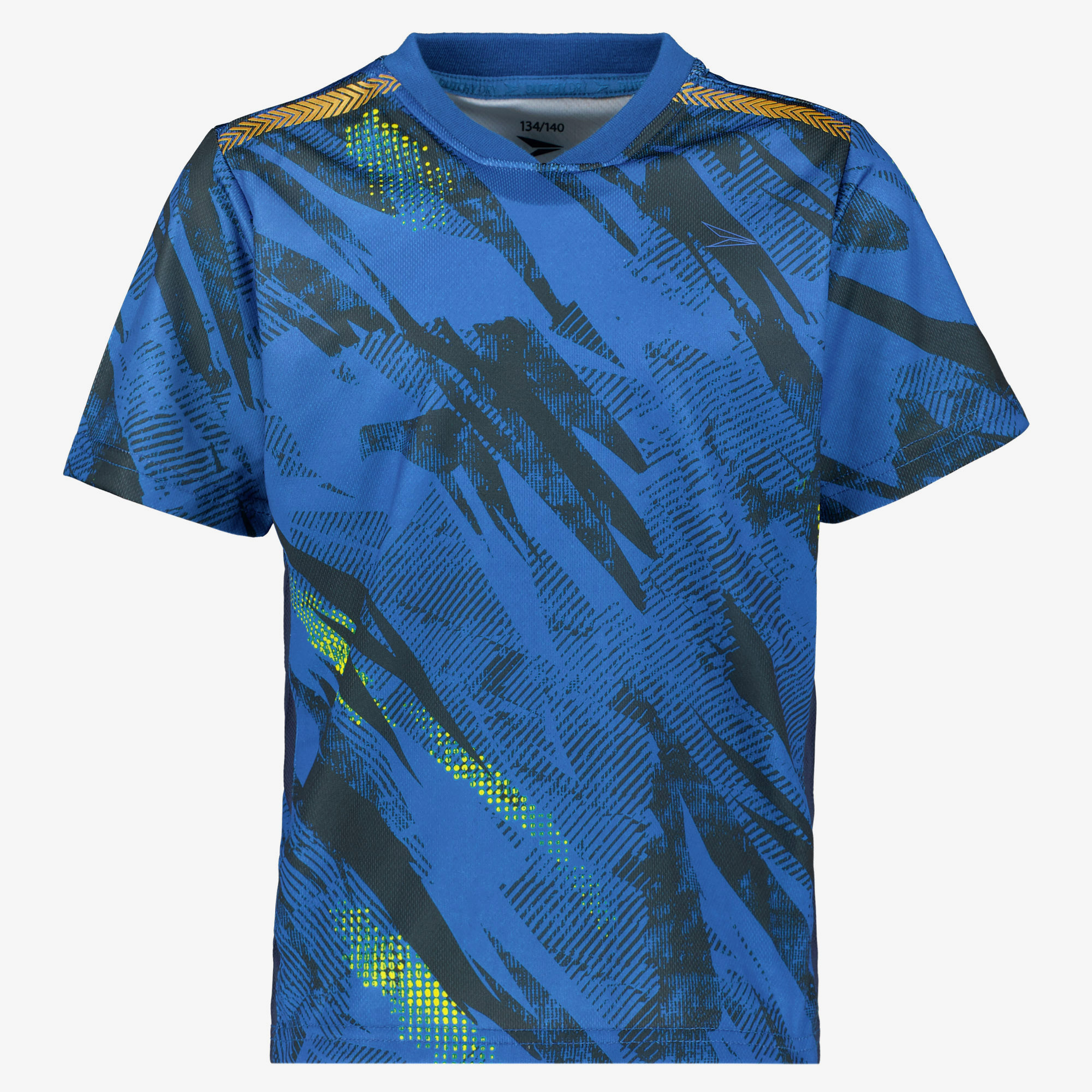 Dutchy Dry jongens voetbal T-shirt blauw