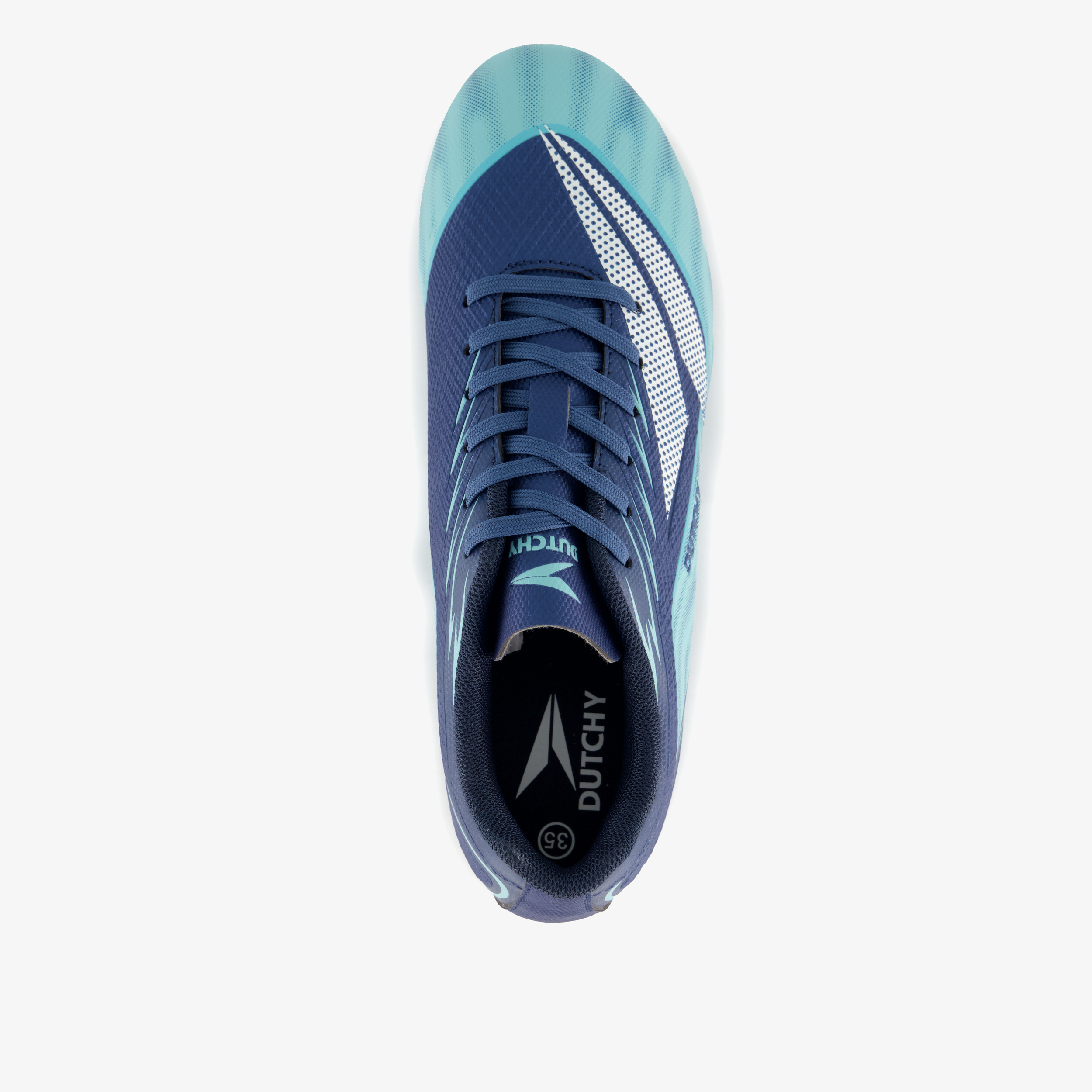 Dutchy FG kinder voetbalschoenen blauw jongens veldschoenen – foto 4