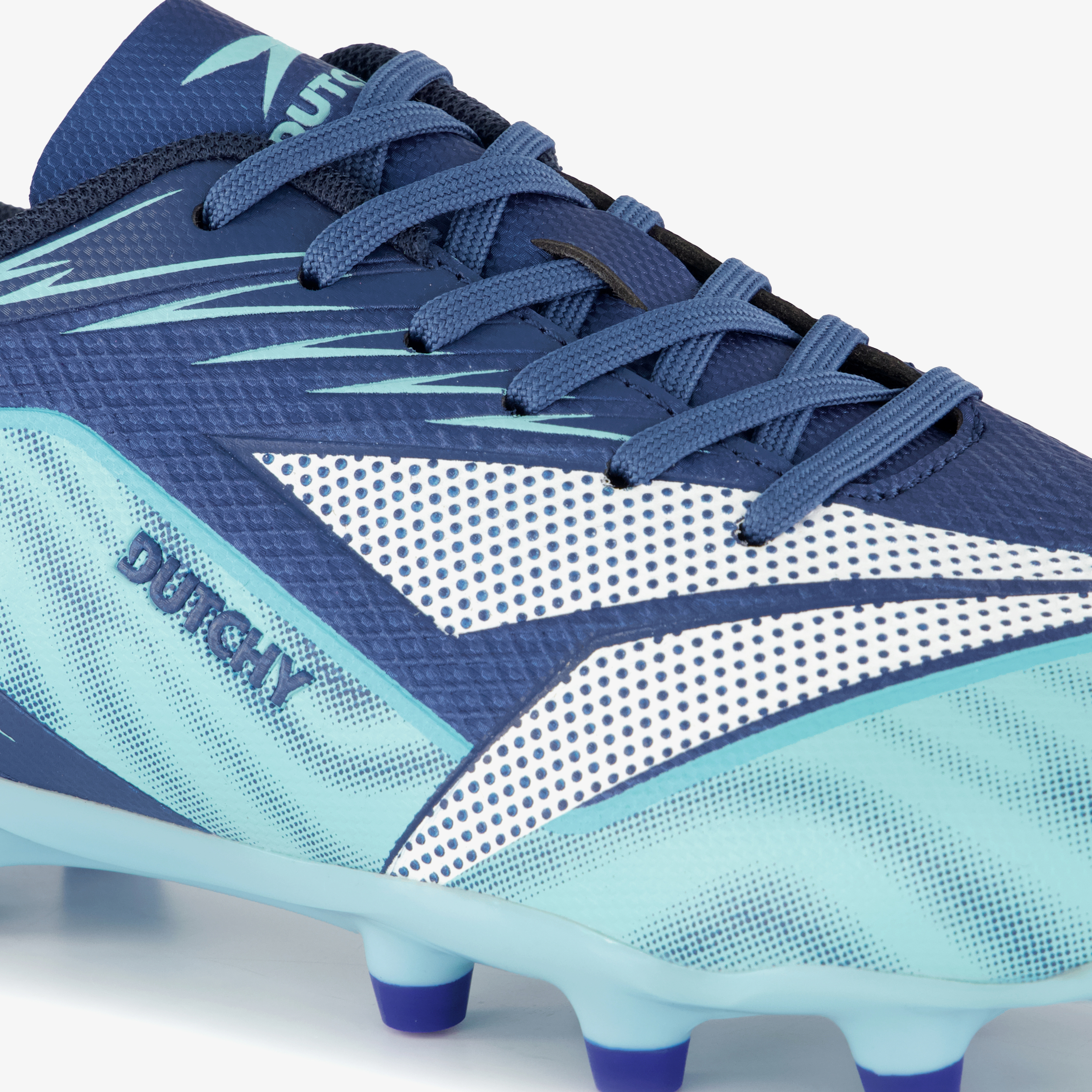 Dutchy FG kinder voetbalschoenen blauw jongens veldschoenen – foto 5