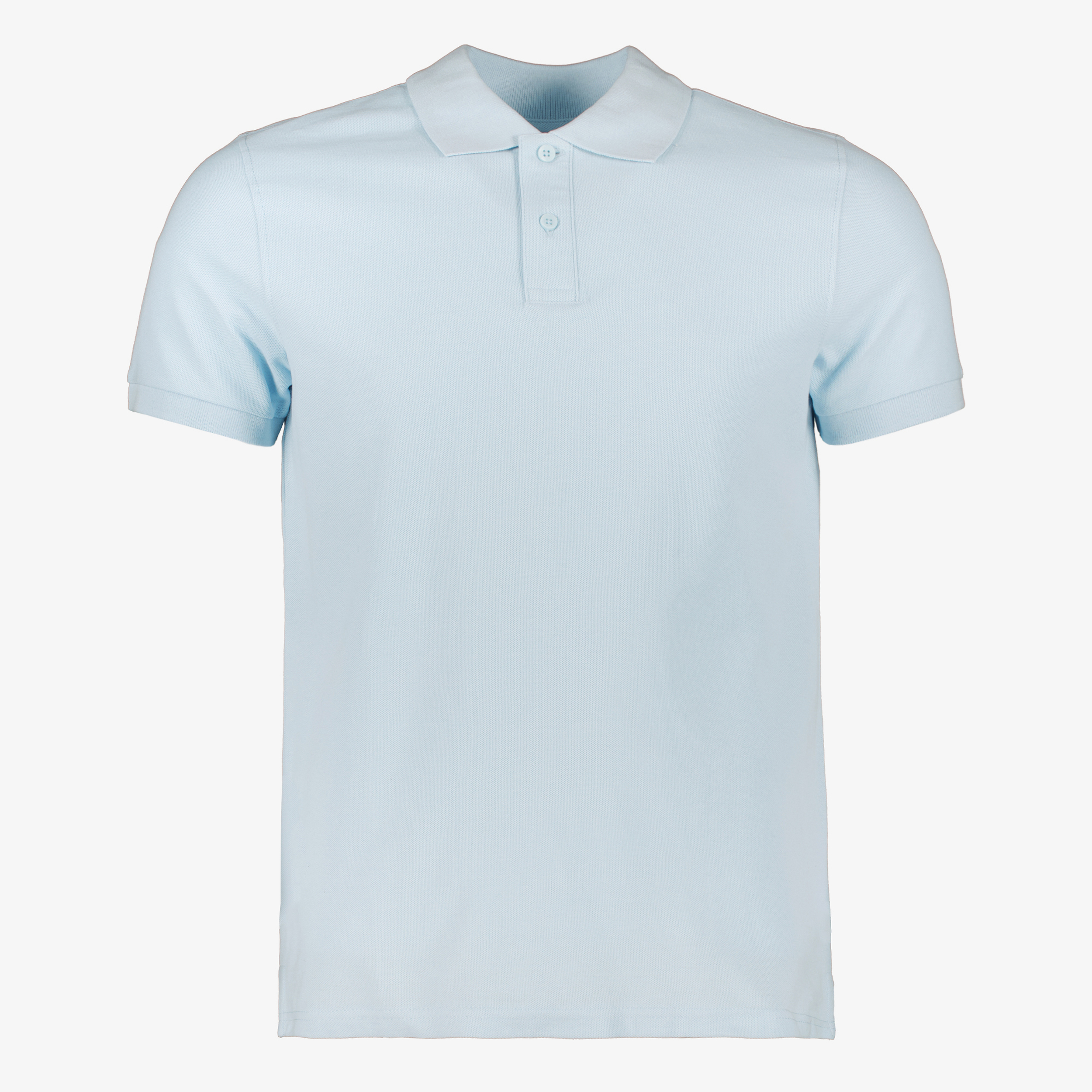 Unsigned heren polo lichtblauw t-shirts & tops