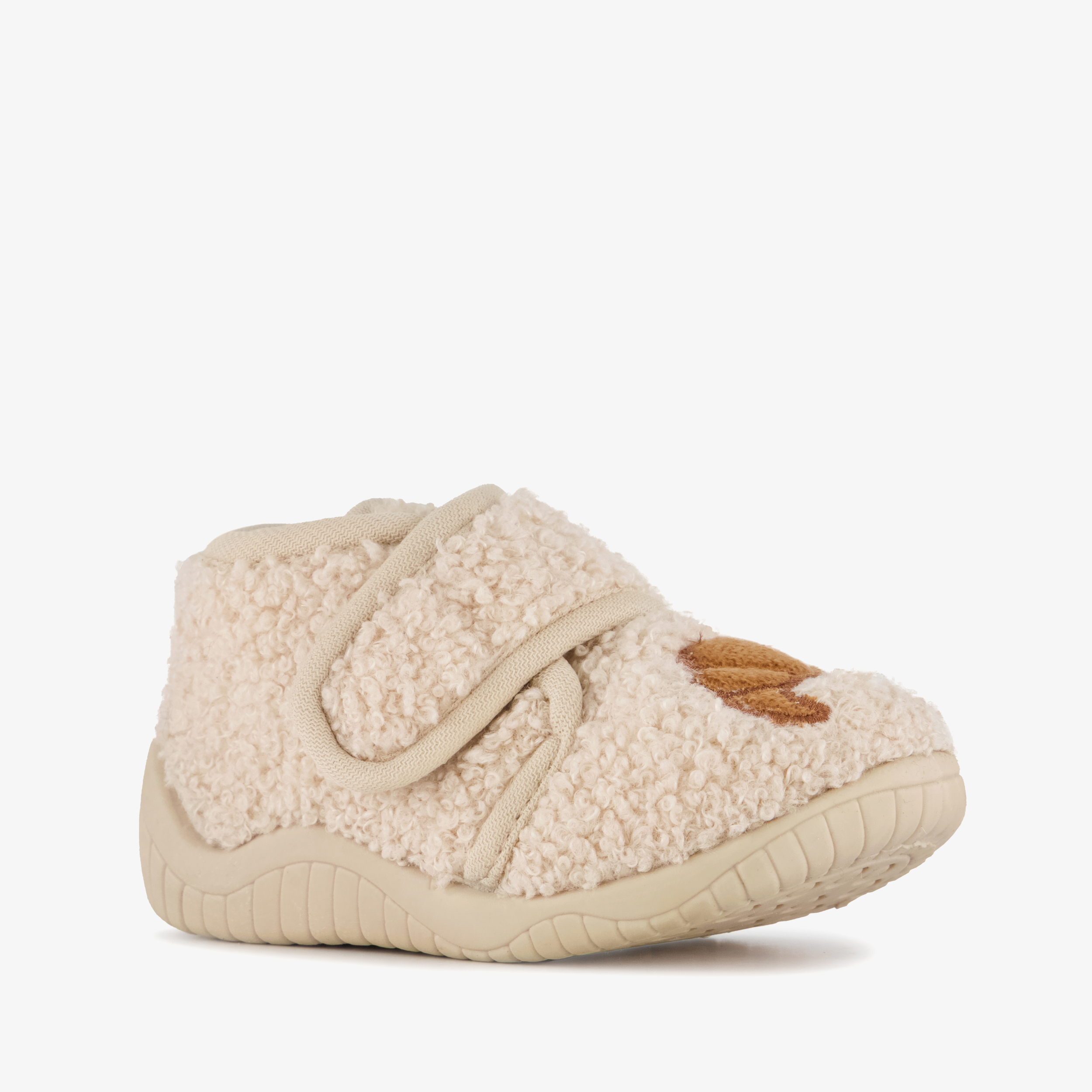 Thu!s kinder pantoffels met croissantje beige meisjes