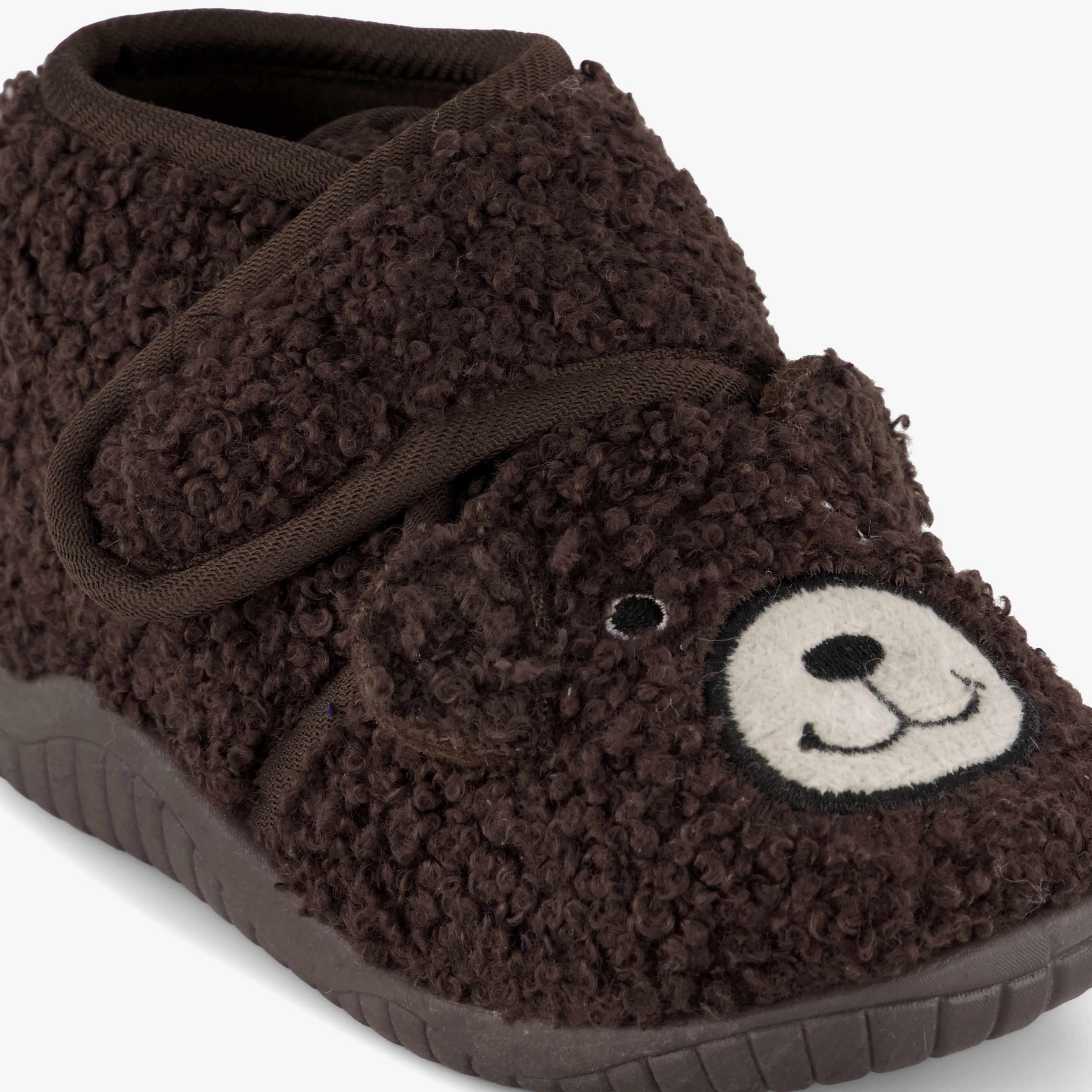 Thu!s kinder teddy pantoffels met beer bruin meisjes – foto 5