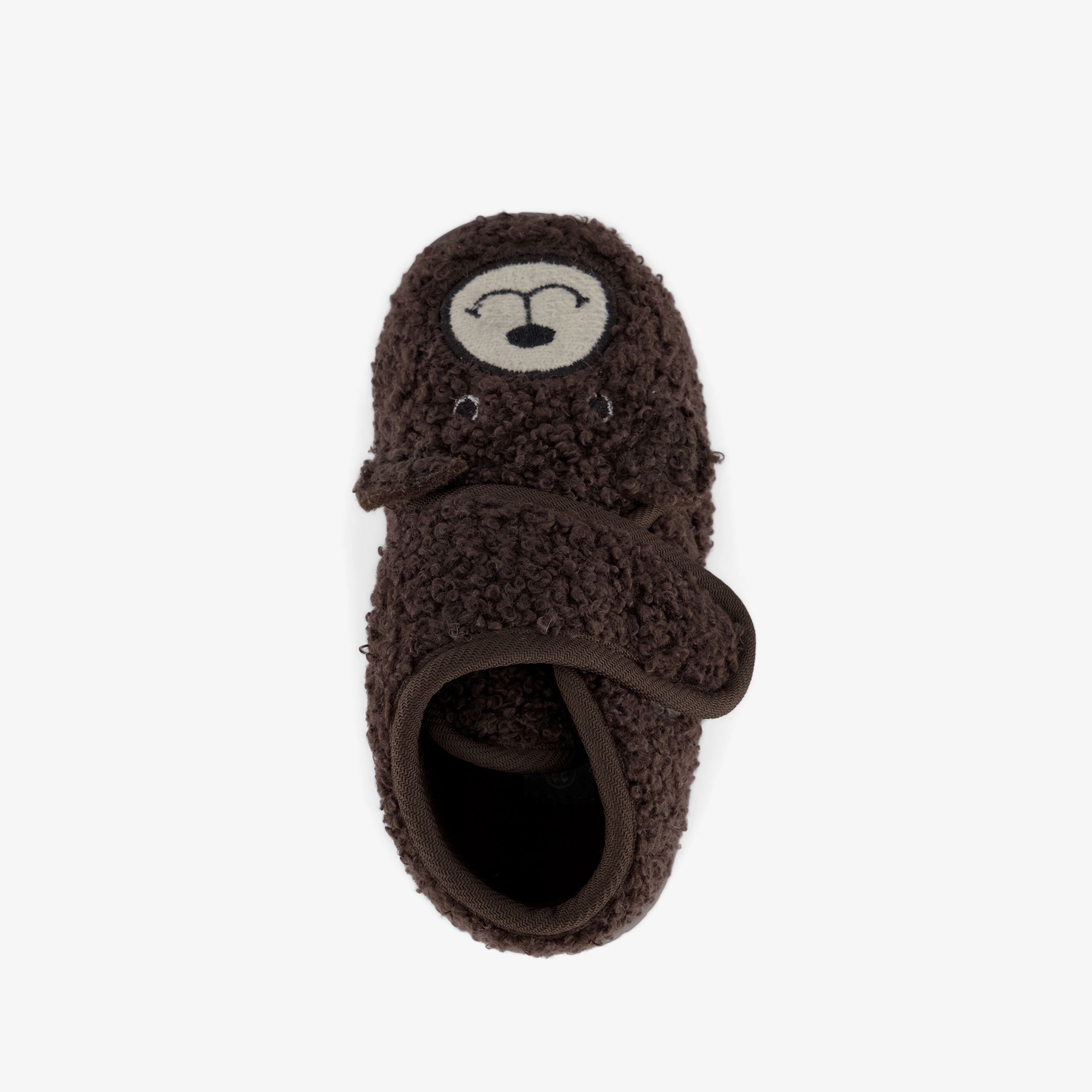 Thu!s kinder teddy pantoffels met beer bruin meisjes – foto 4