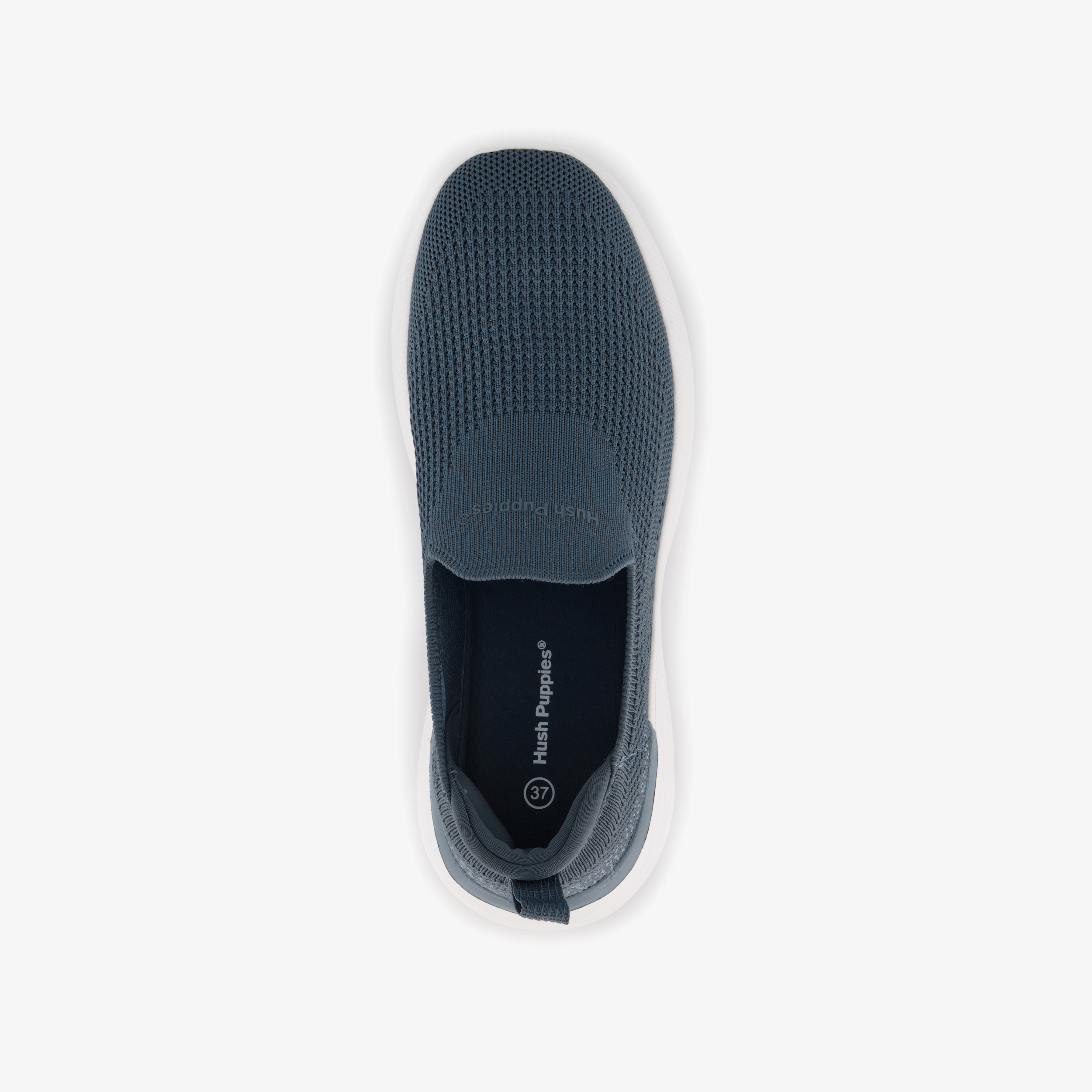 Hush Puppies dames instappers blauw sneakers – foto 4