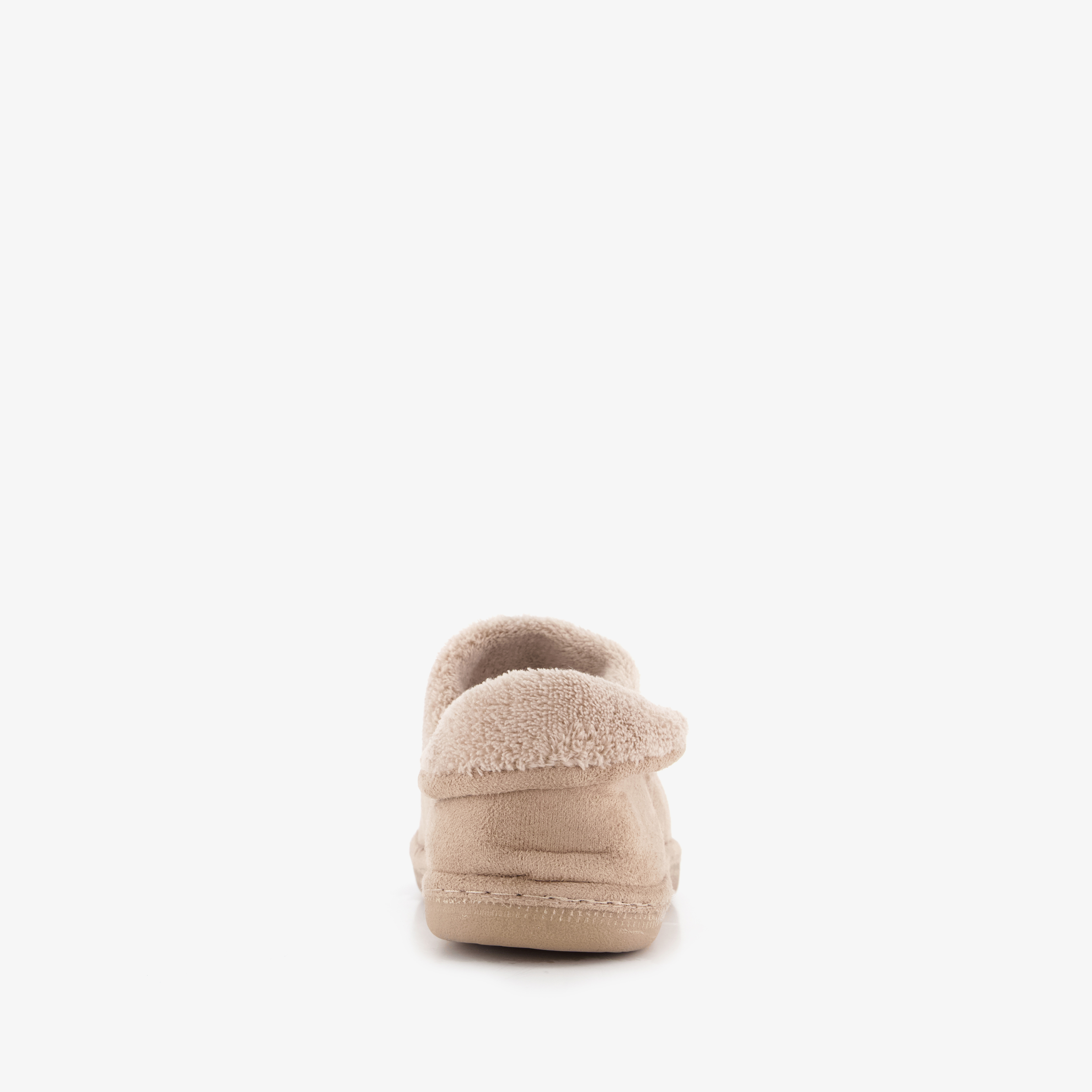 Thu!s gevoerde dames pantoffels beige – foto 2