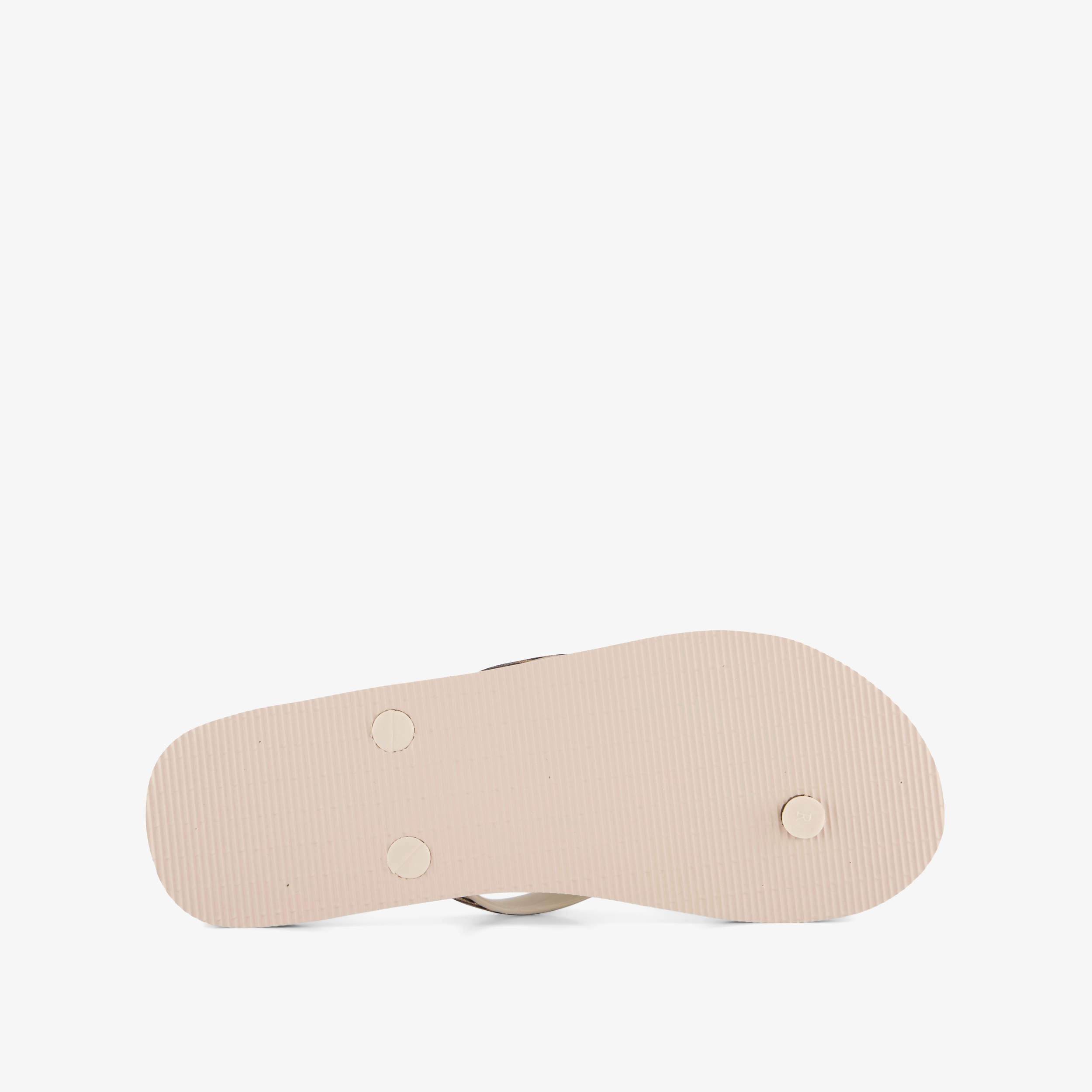 Dames teenslippers met tijgerprint  beige – foto 3