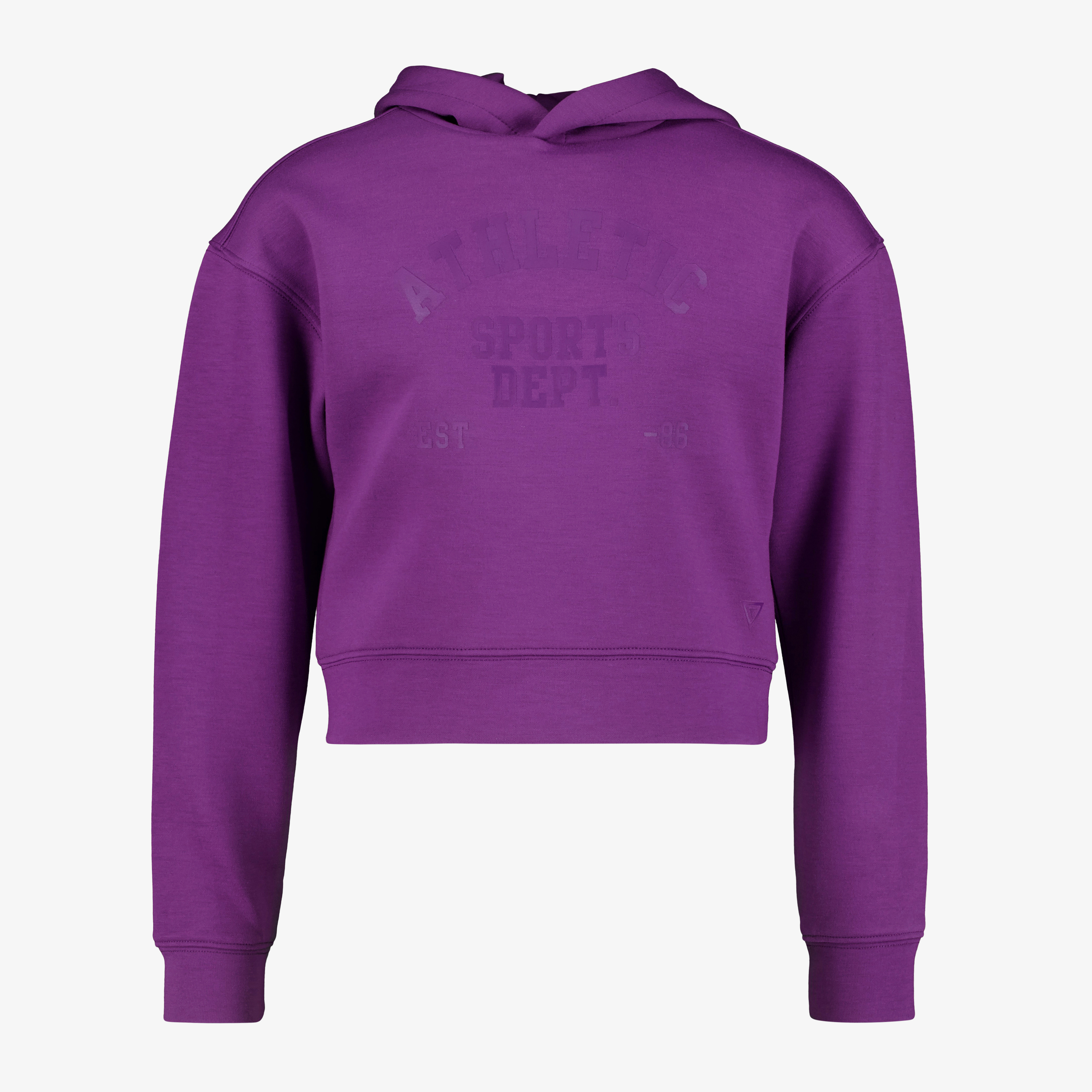 Osaga cropped meisjes sport hoodie paars truien & vesten