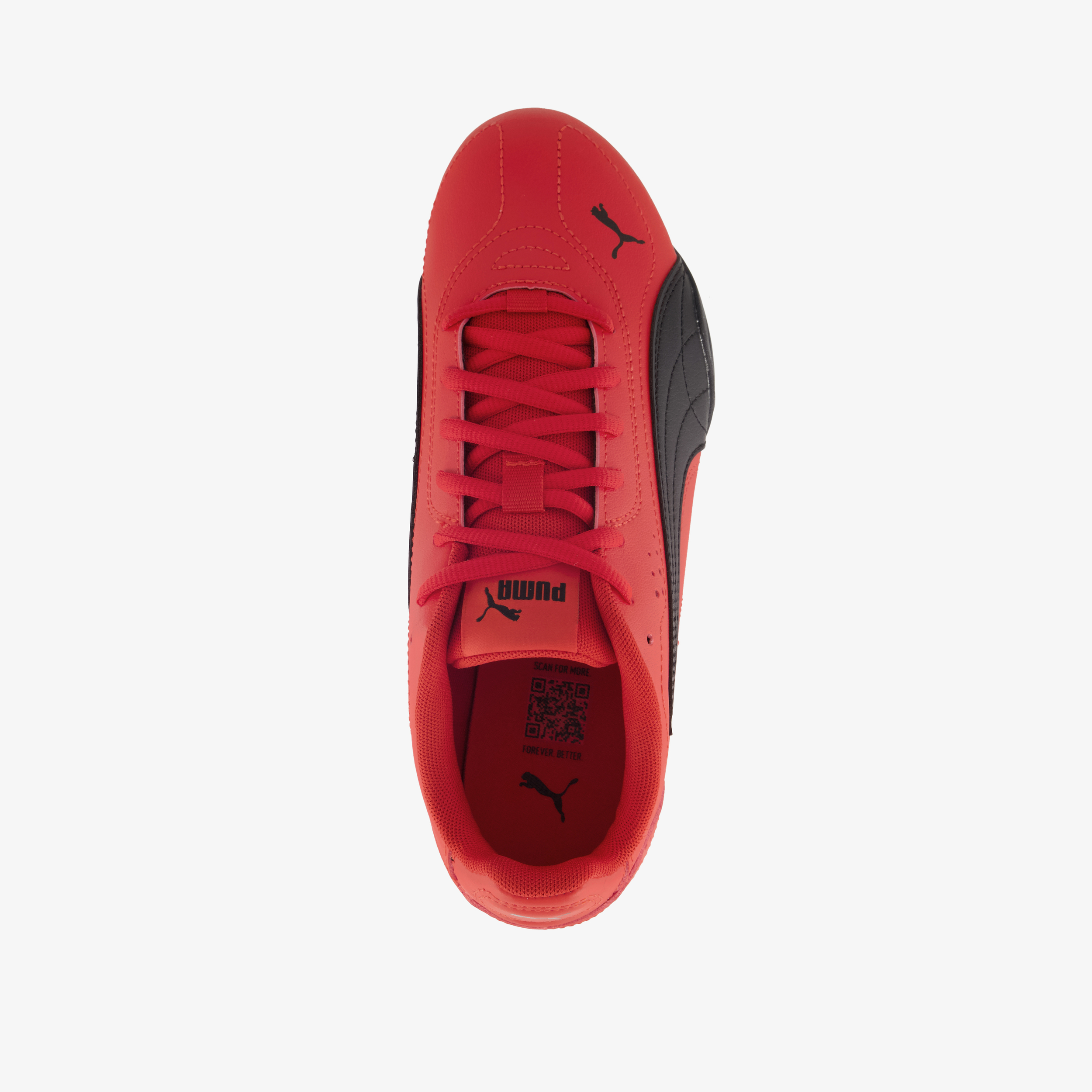 Puma Catch dames sneakers rood zwart – foto 4