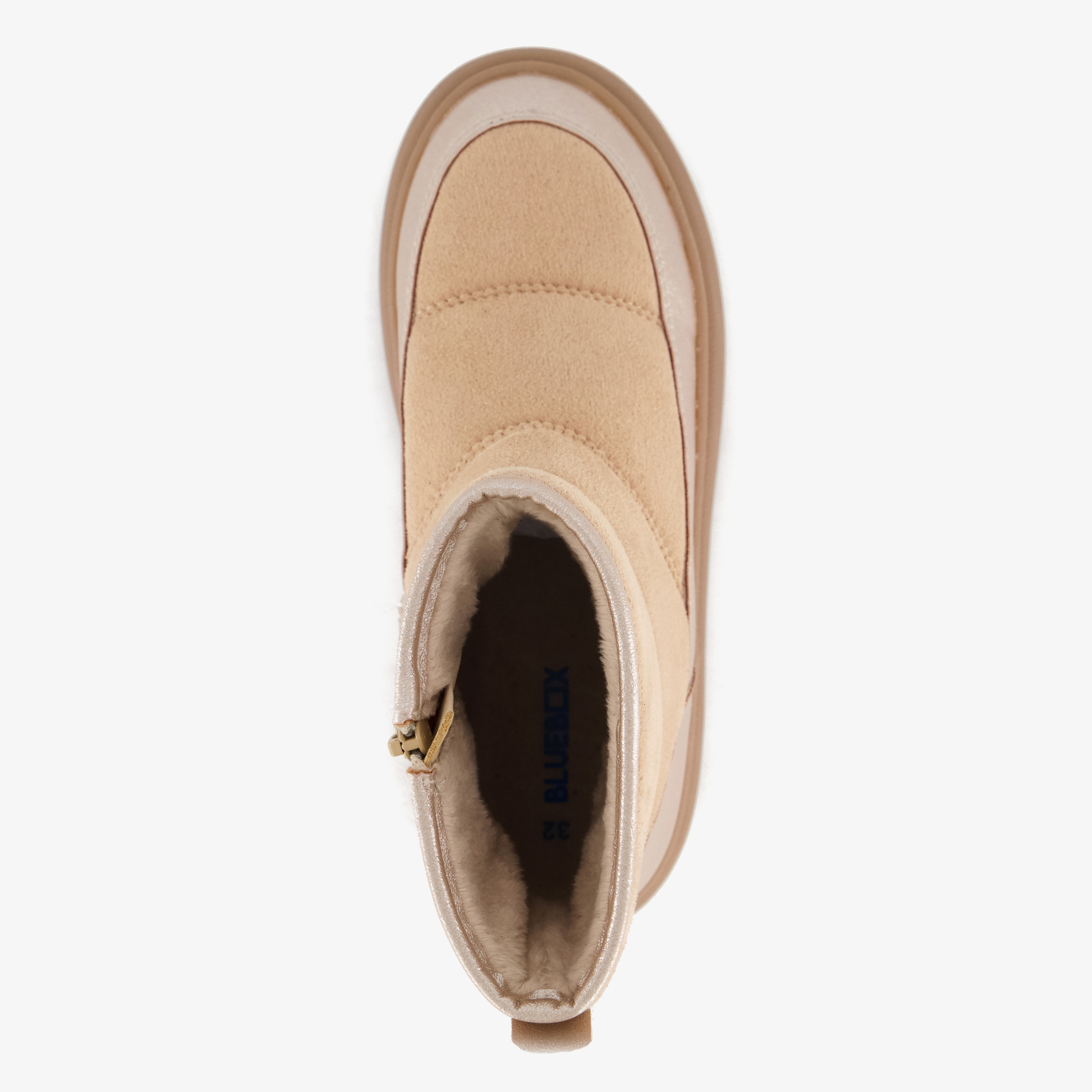 Blue Box gevoerde meisjes boots beige metallic – foto 4