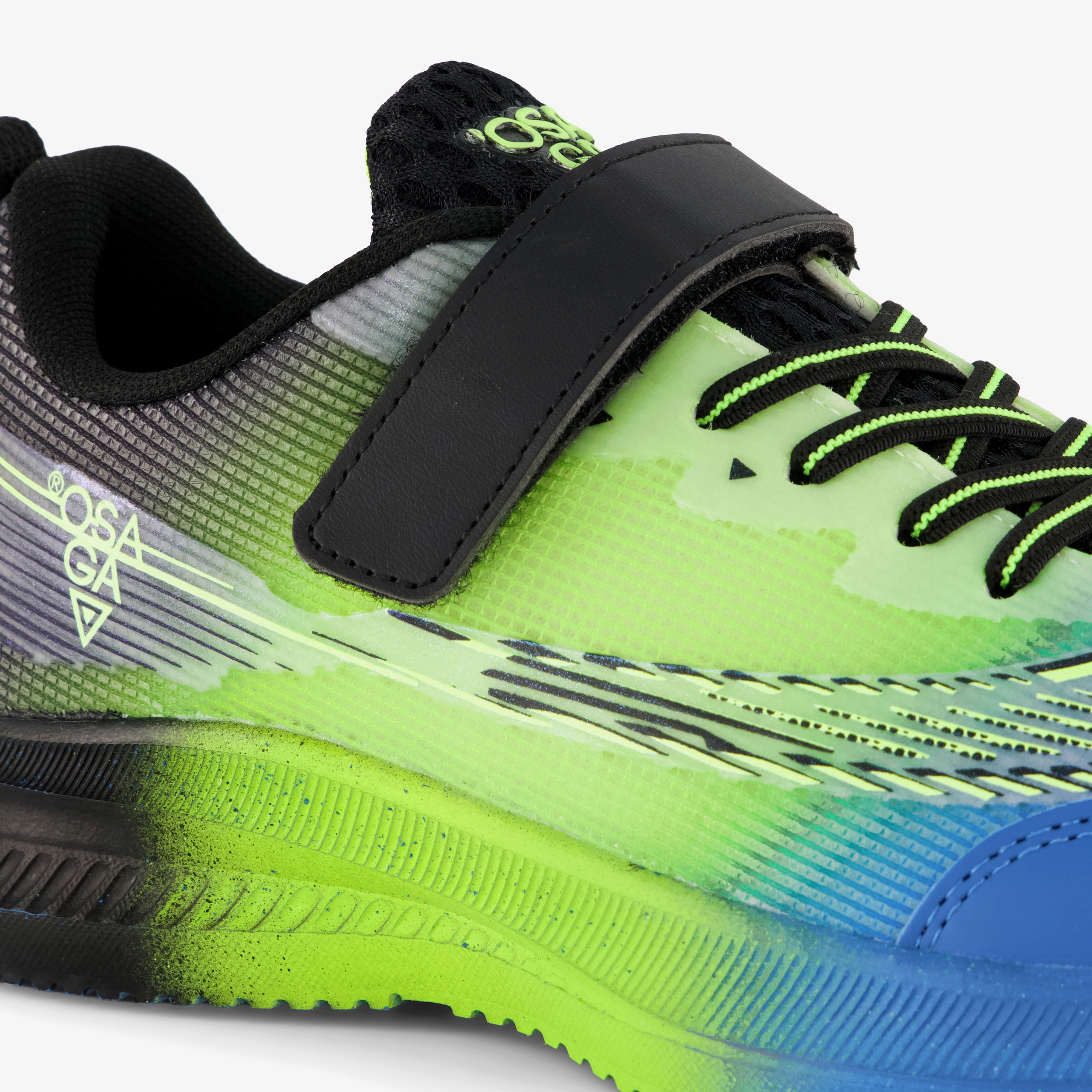 Osaga jongens sportschoenen zwart groen blauw gymschoenen – foto 5