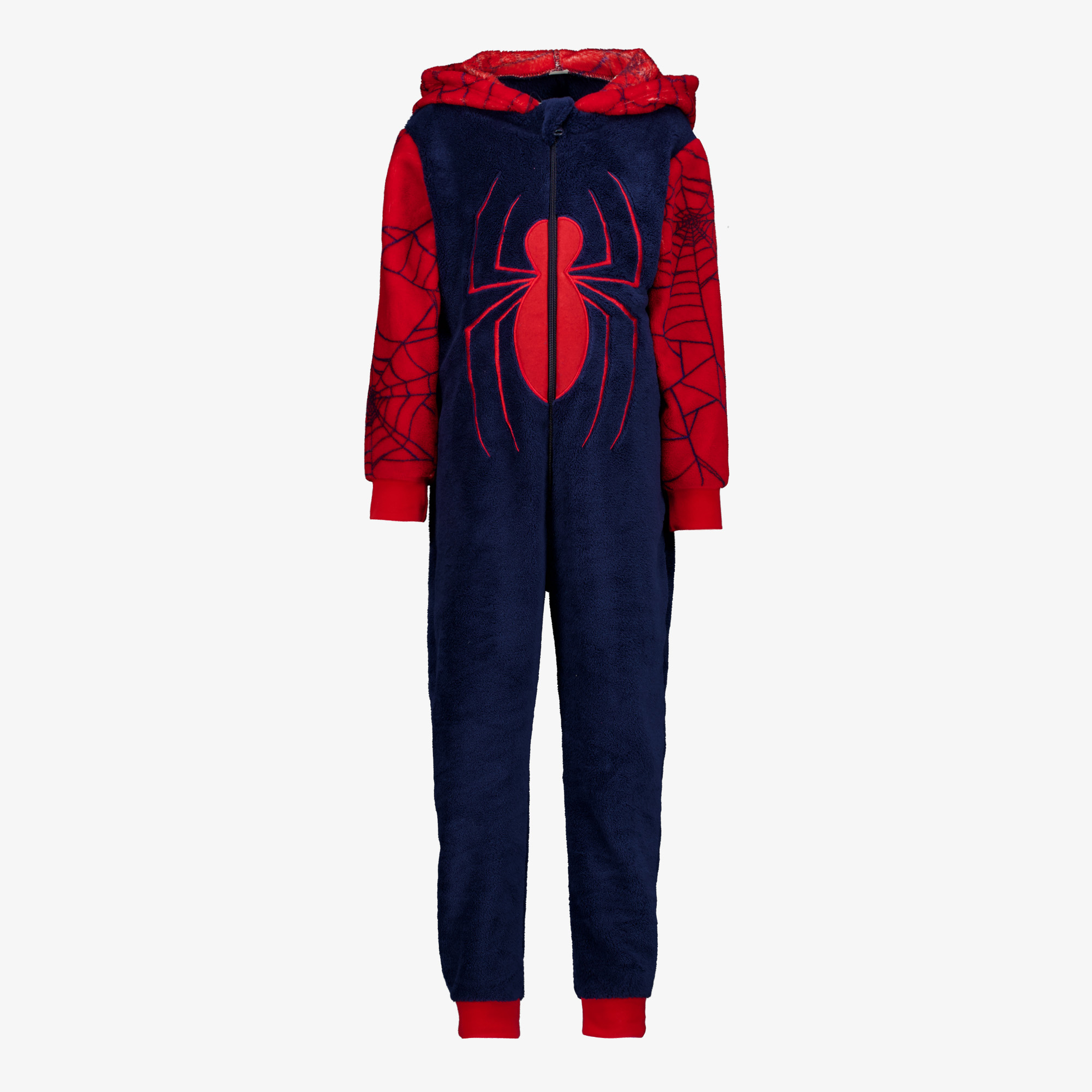Spider-Man kinder onesie blauw rood