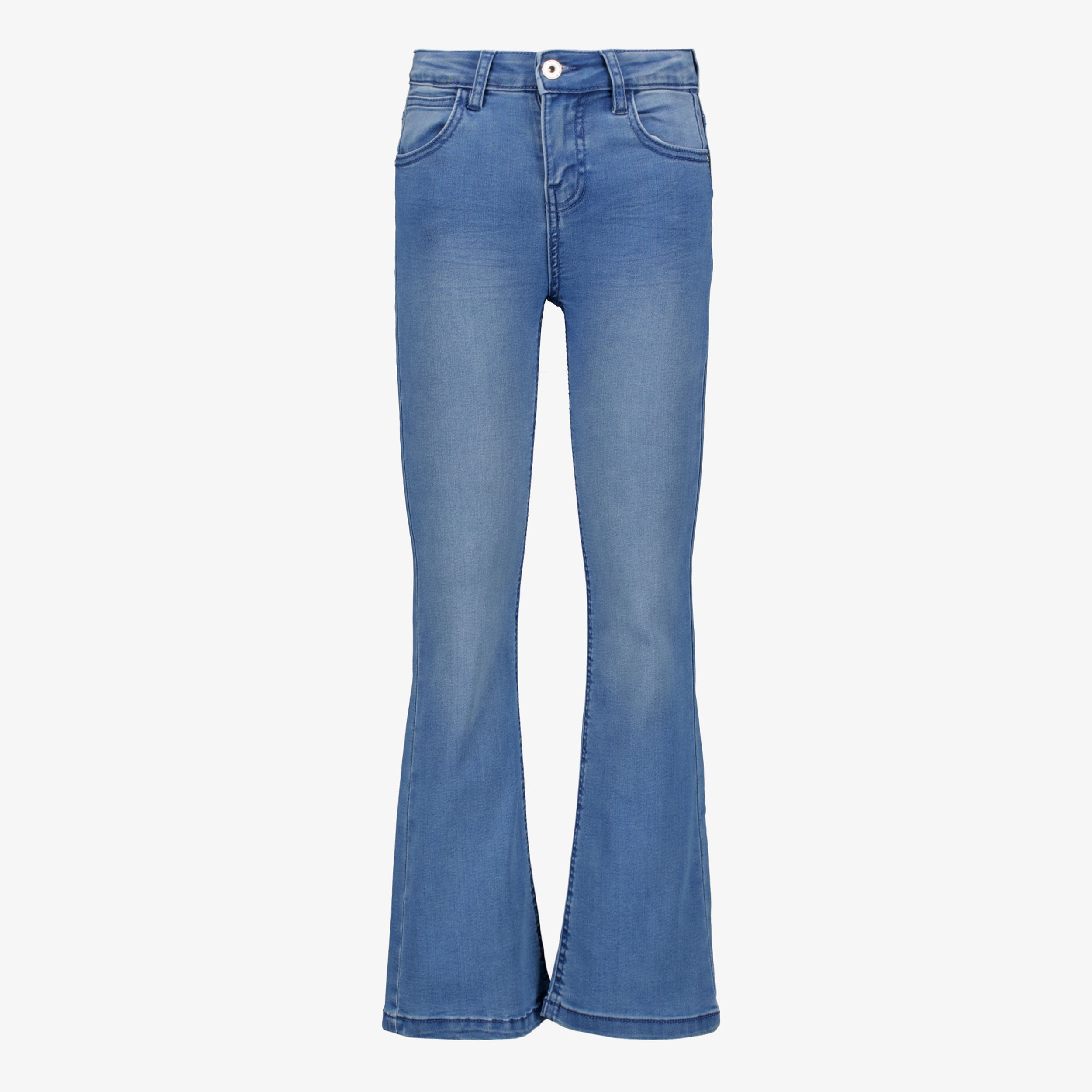 Twoday meisjes flared jeans medium blauw