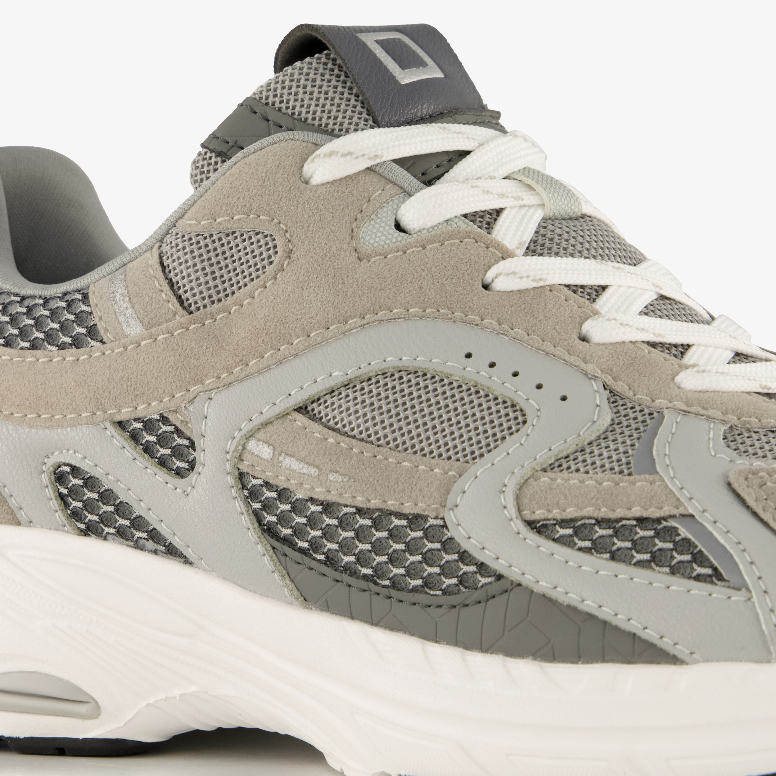 Blue Box heren sneakers grijs beige – foto 5