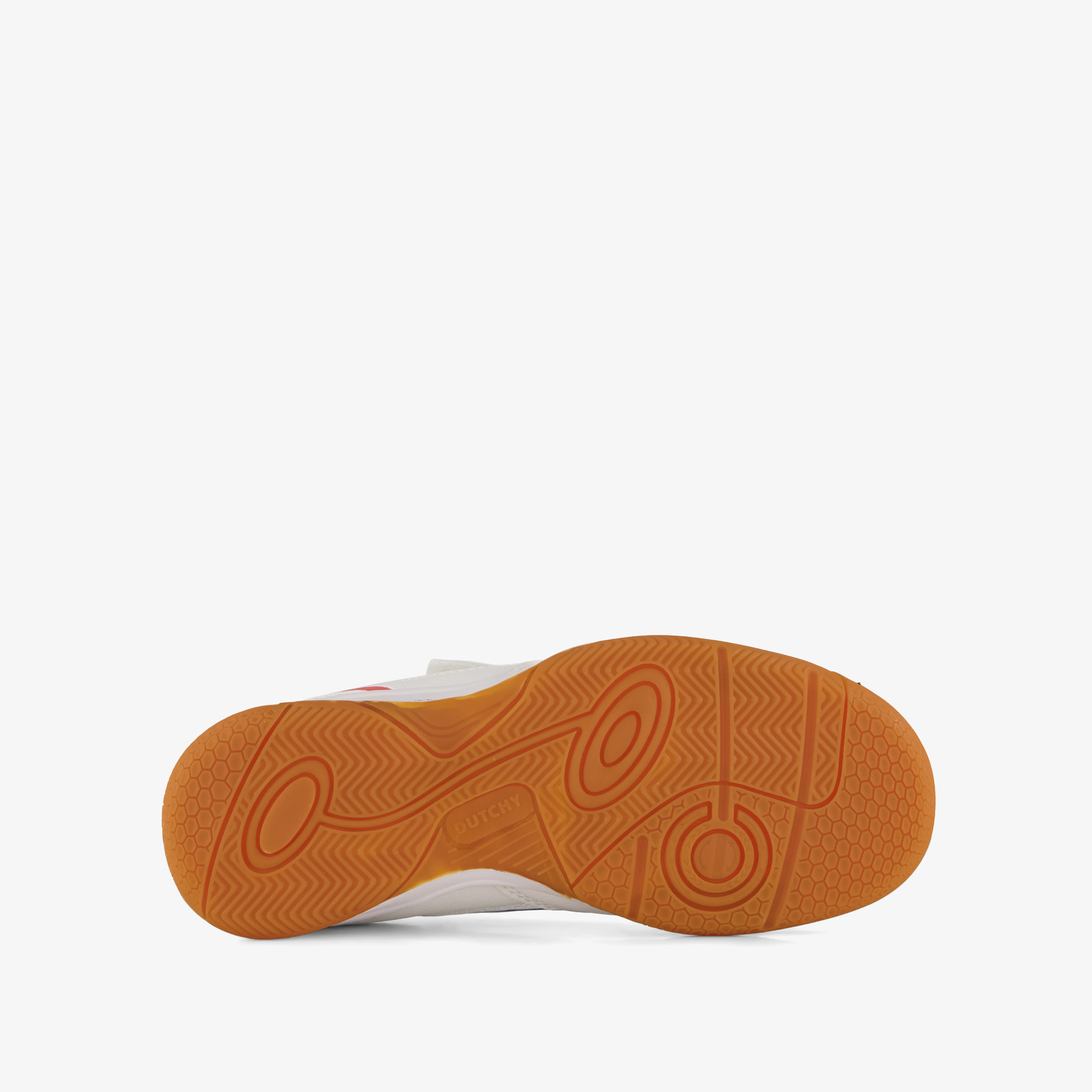 Dutchy Sharp kinder zaalschoenen IC wit blauw meisjes sportschoenen – foto 3