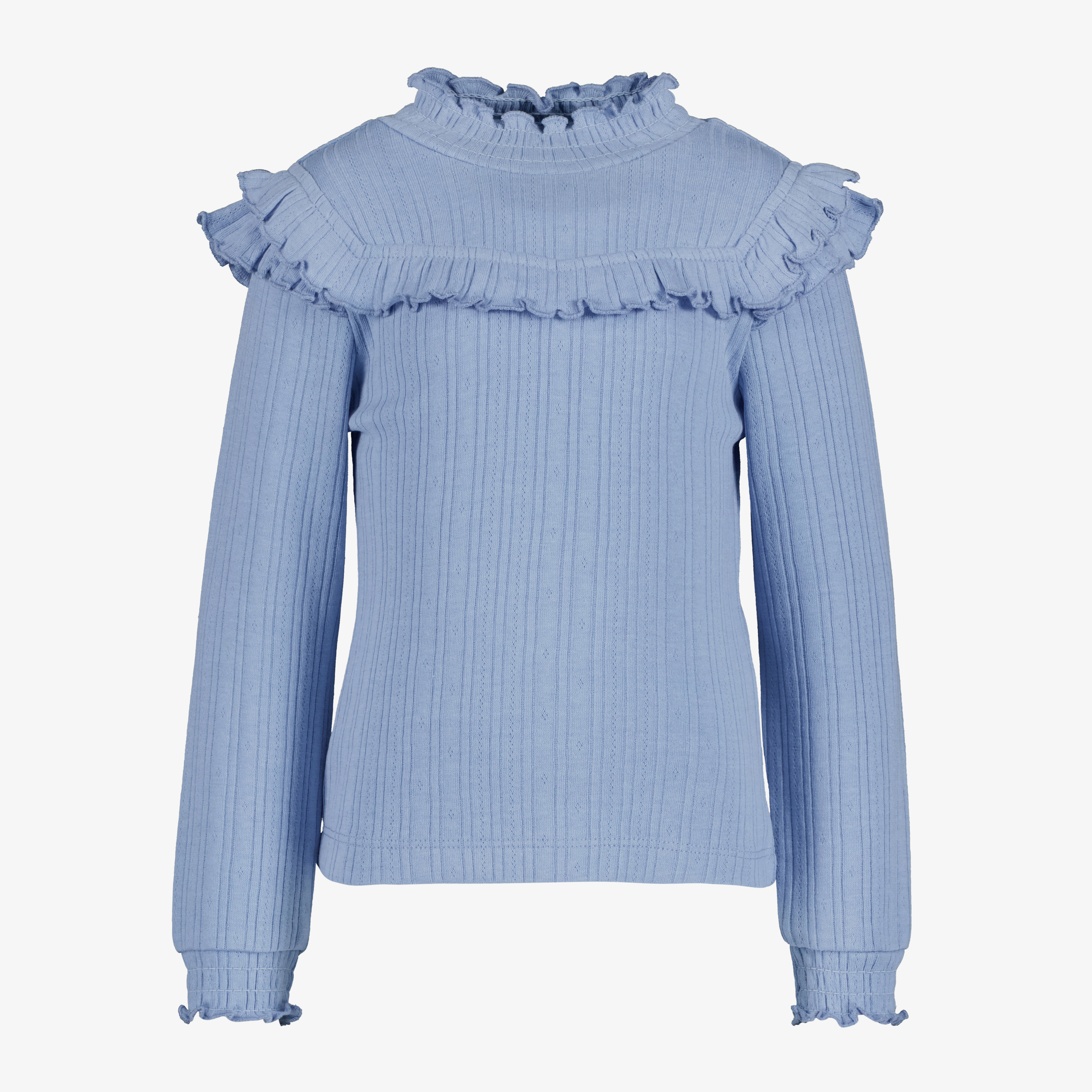 TwoDay meisjes longsleeve blauw t-shirts & tops